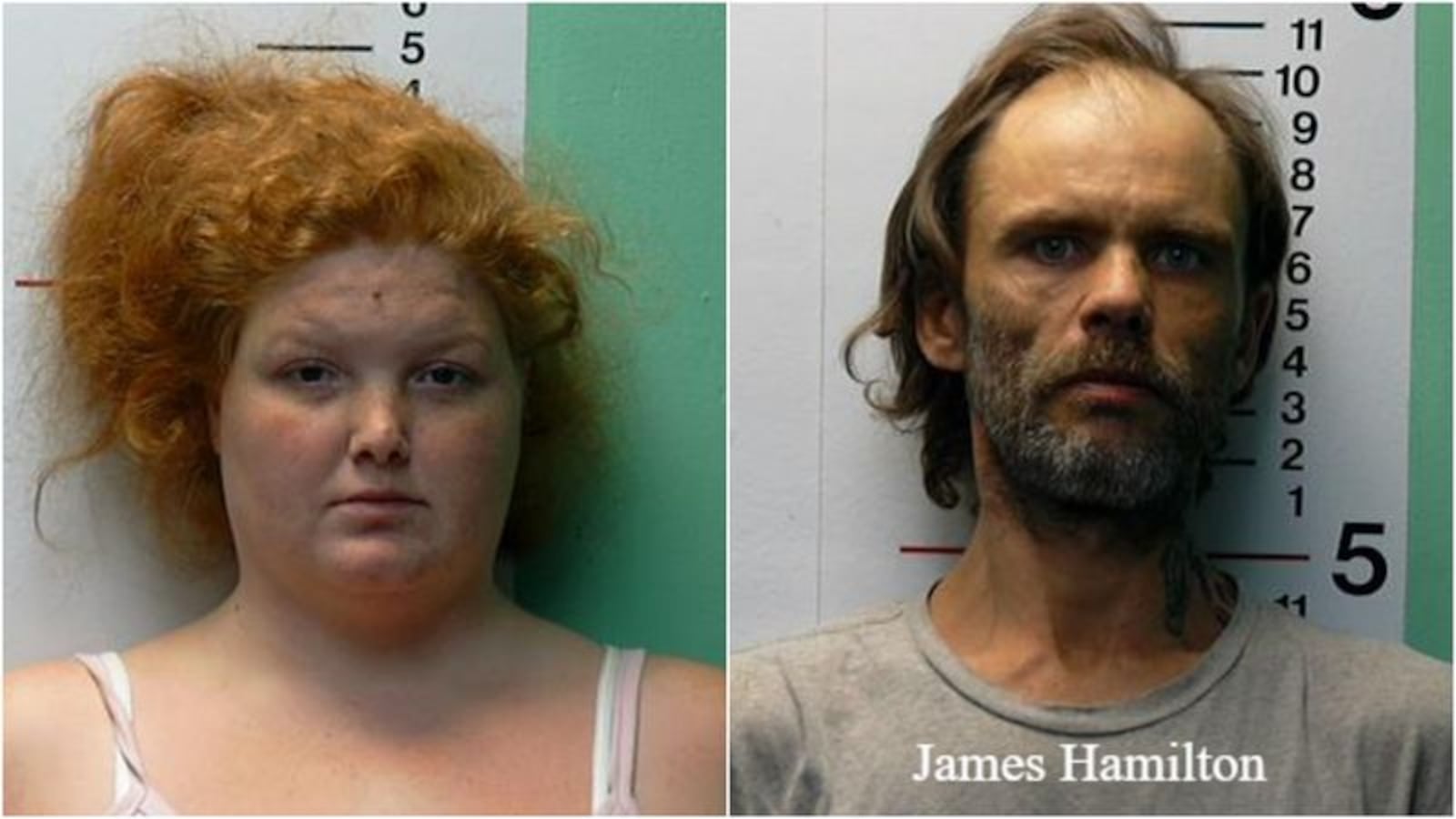 Brittany Gosney and James Hamilton. MIDDLETOWN JAIL