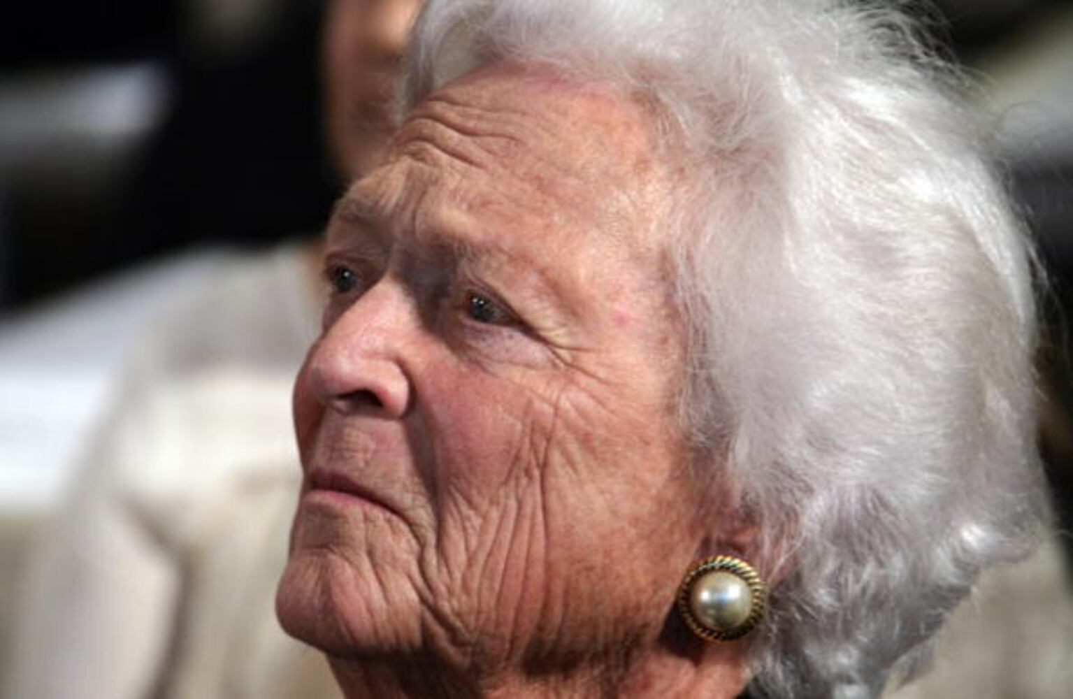 Former First Lady Barbara Bush