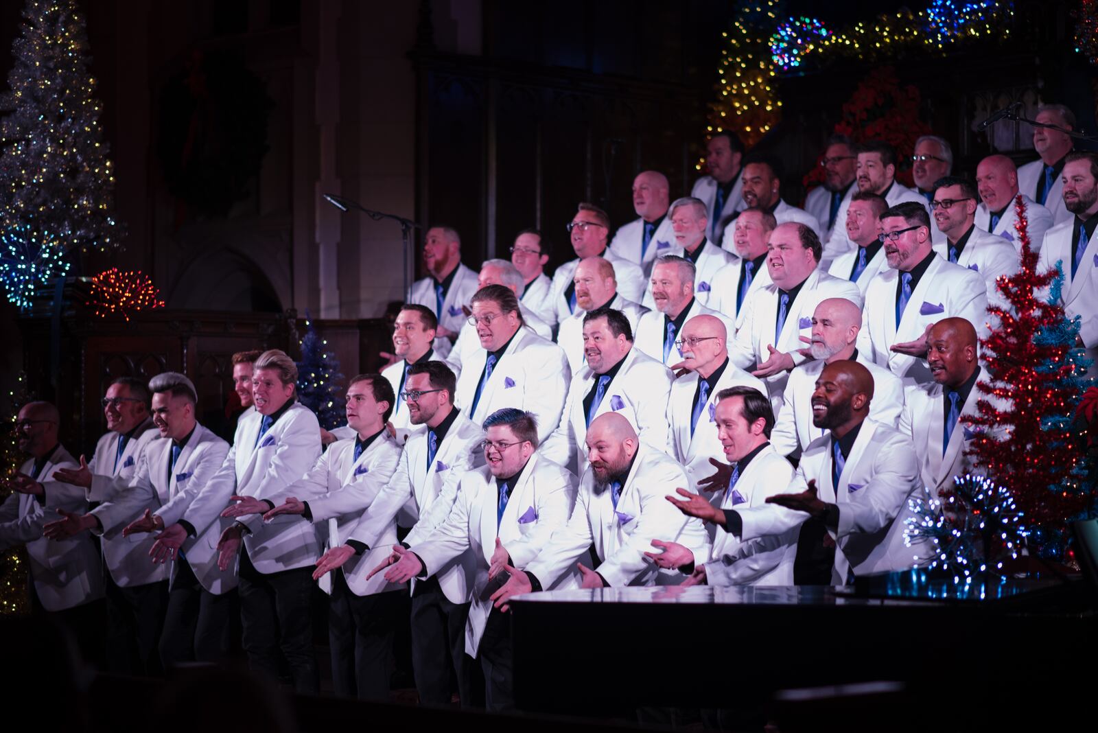 To celebrate its 20th anniversary season, Dayton Gay Men’s Chorus is presenting “The Gift That Keeps on Giving,” a pair of free holiday concerts, at Westminster Presbyterian Church in Dayton on Saturday, Dec. 3.