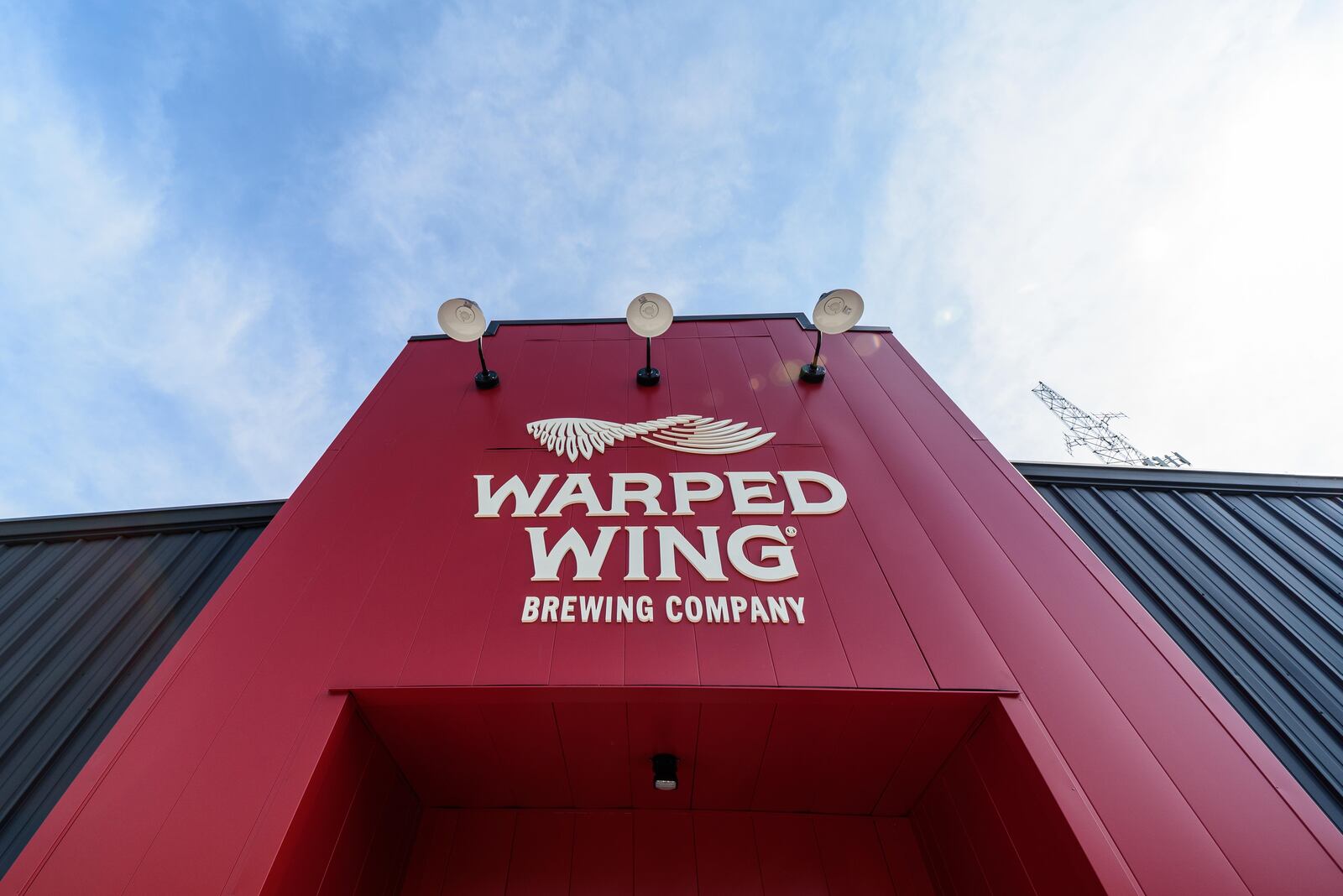 Look inside the new Warped Wing Brewery & Smokery, located at 6602 Executive Boulevard in Huber Heights near the Rose Music Center. The Huber Heights brewery will be Warped Wing’s fourth location with a yet to be announced grand opening date expected for June. TOM GILLIAM / CONTRIBUTING PHOTOGRAPHER