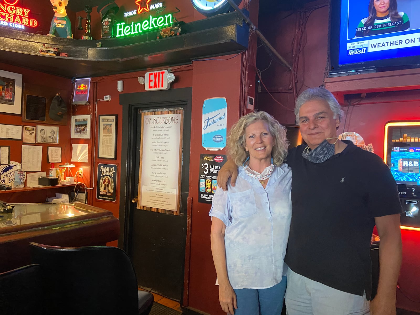 Joe and Susan Bavaro at Oregon Express have been in business in the Oregon District for 37 years. KAYLEE HARTER / STAFF