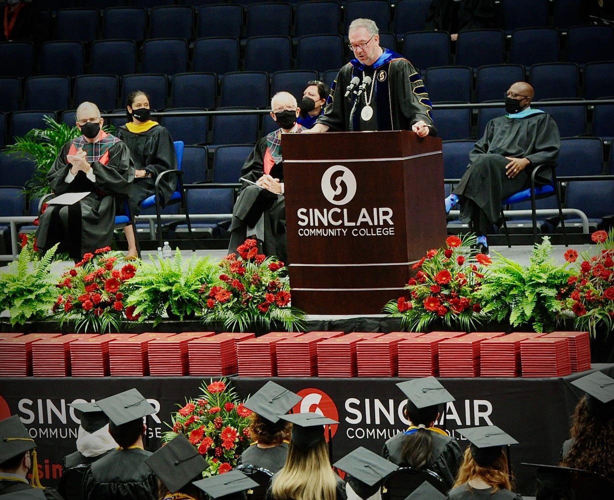 2021 Sinclair Community College graduation