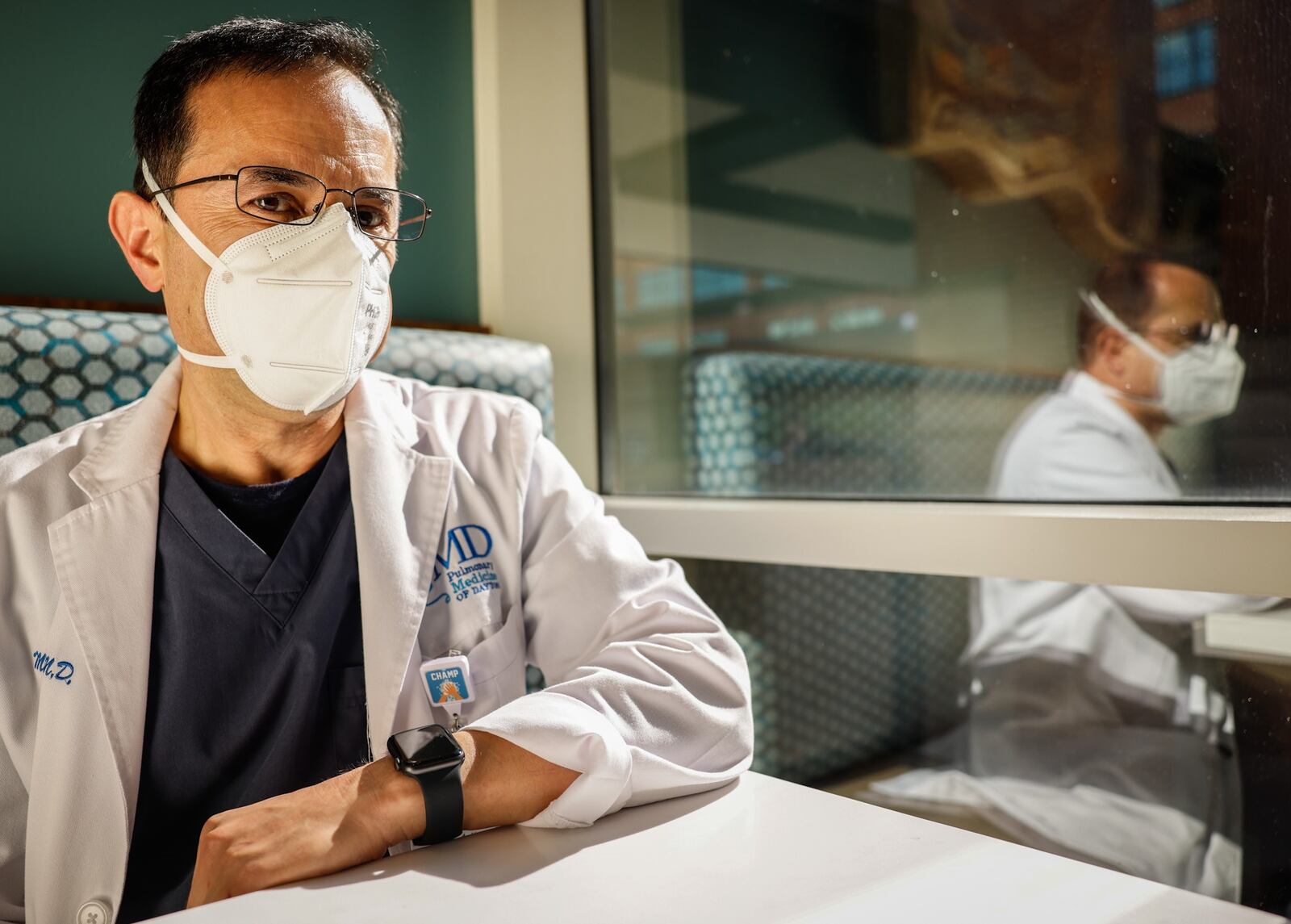 Dr. Median Ali is the Director of the intensive care unit at Sycamore Medical Center. JIM NOELKER/STAFF