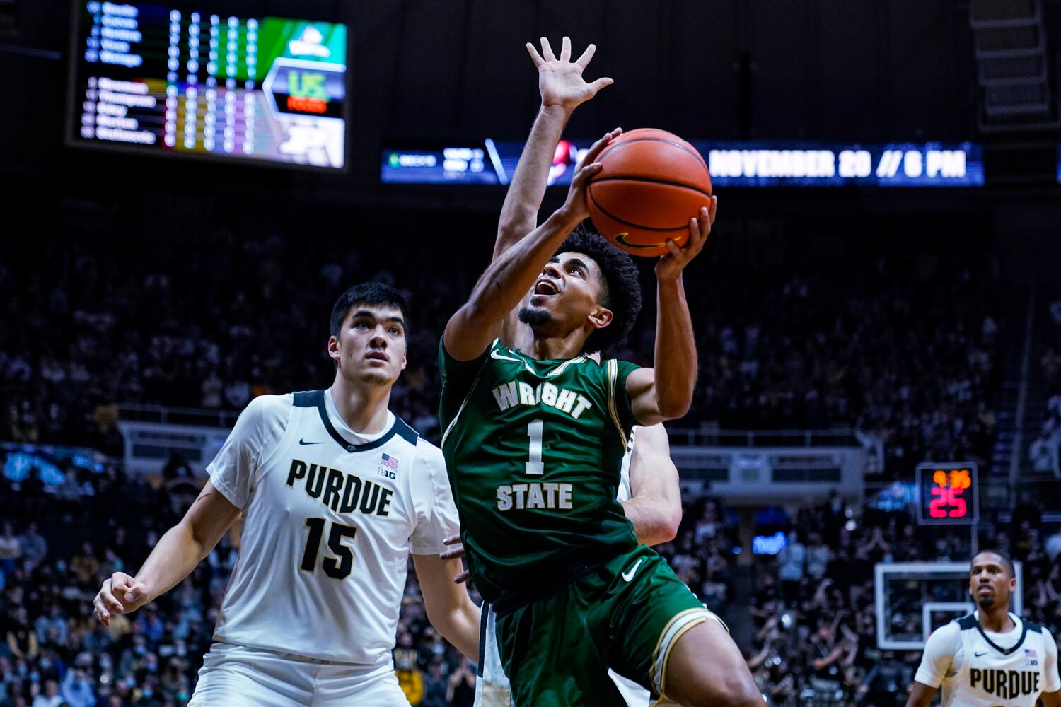 Wright St Purdue Basketball