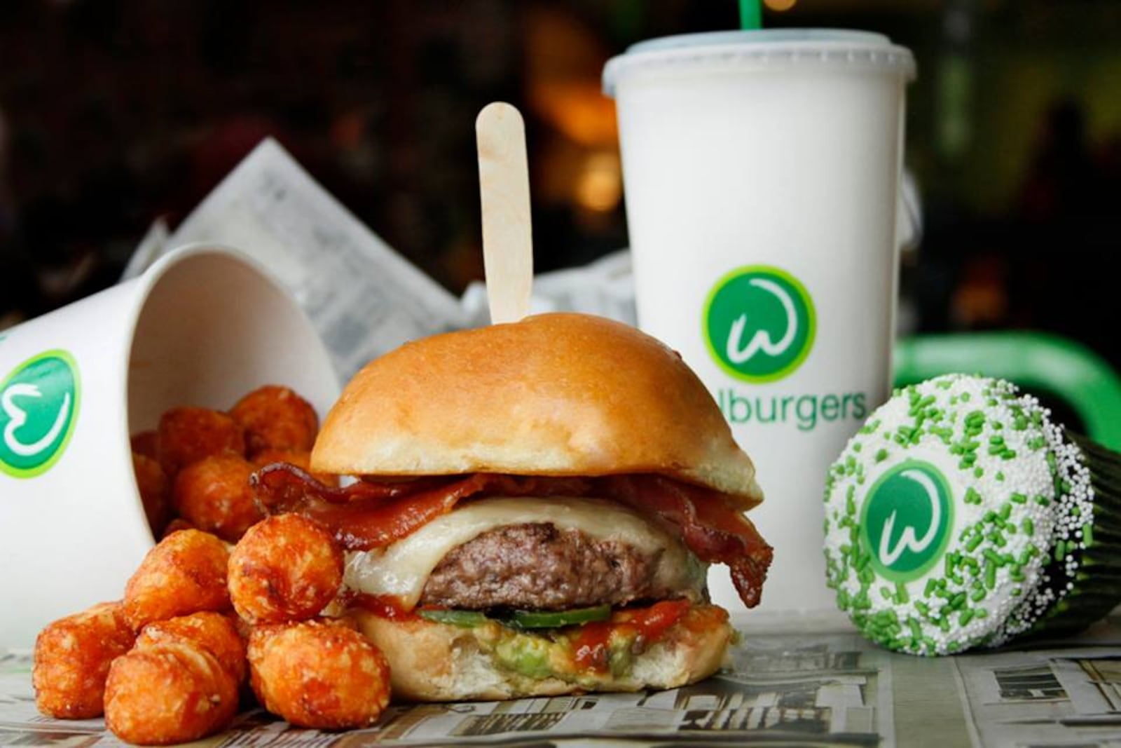 Photo of a Wahlburgers meal from Wahlburgers Facebook page