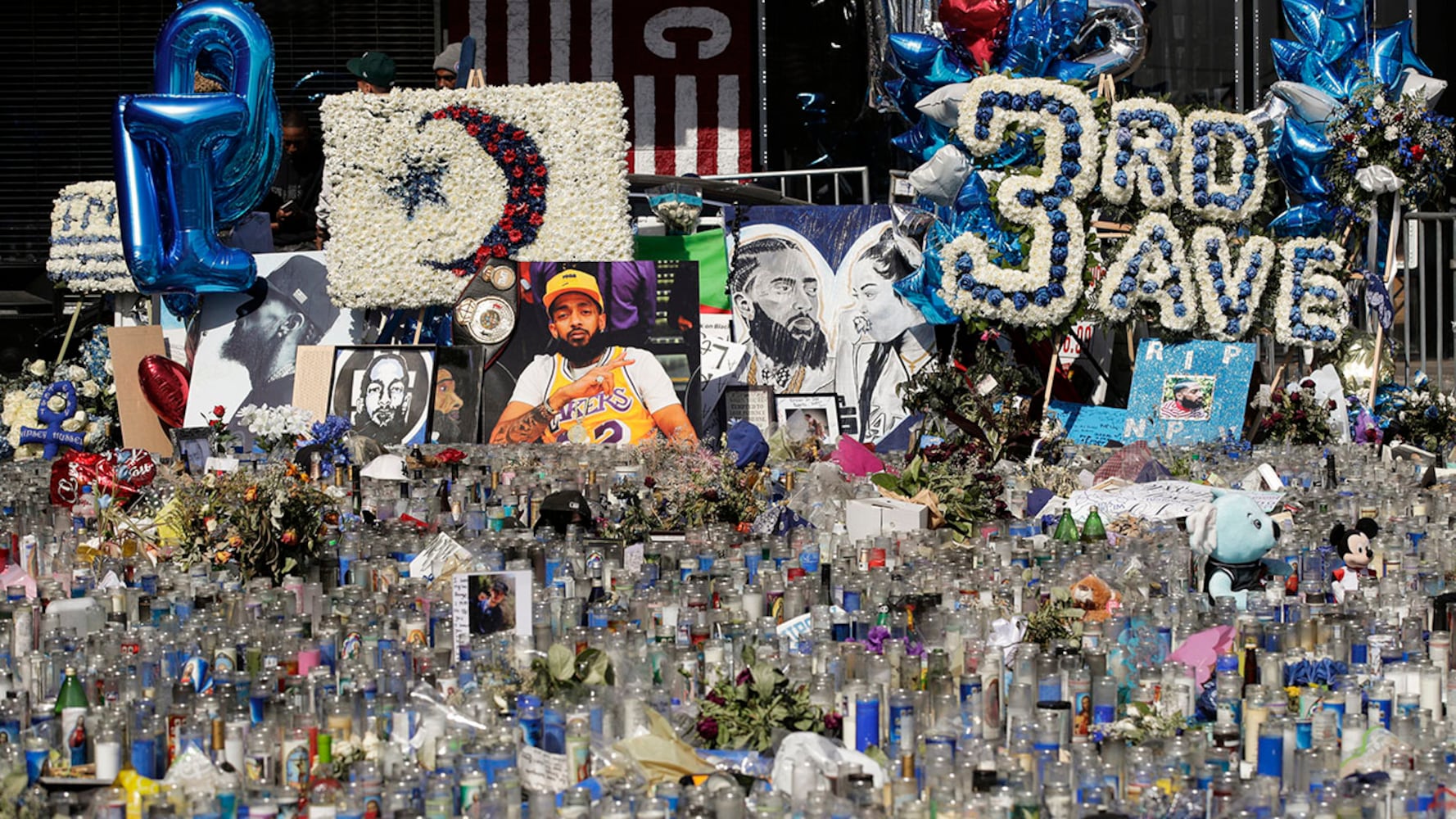 Photos: Nipsey Hussle's celebration of life