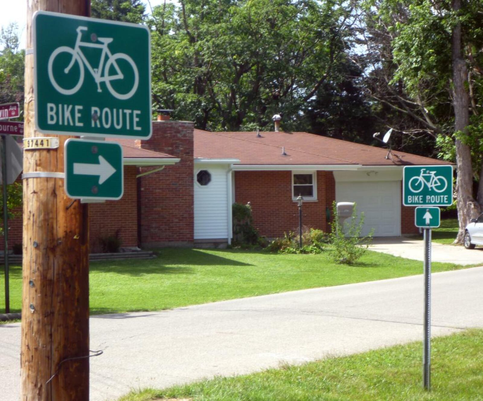 The City of Kettering has more than 12 miles of signed on-street, side path and off-street bike routes - Contributed