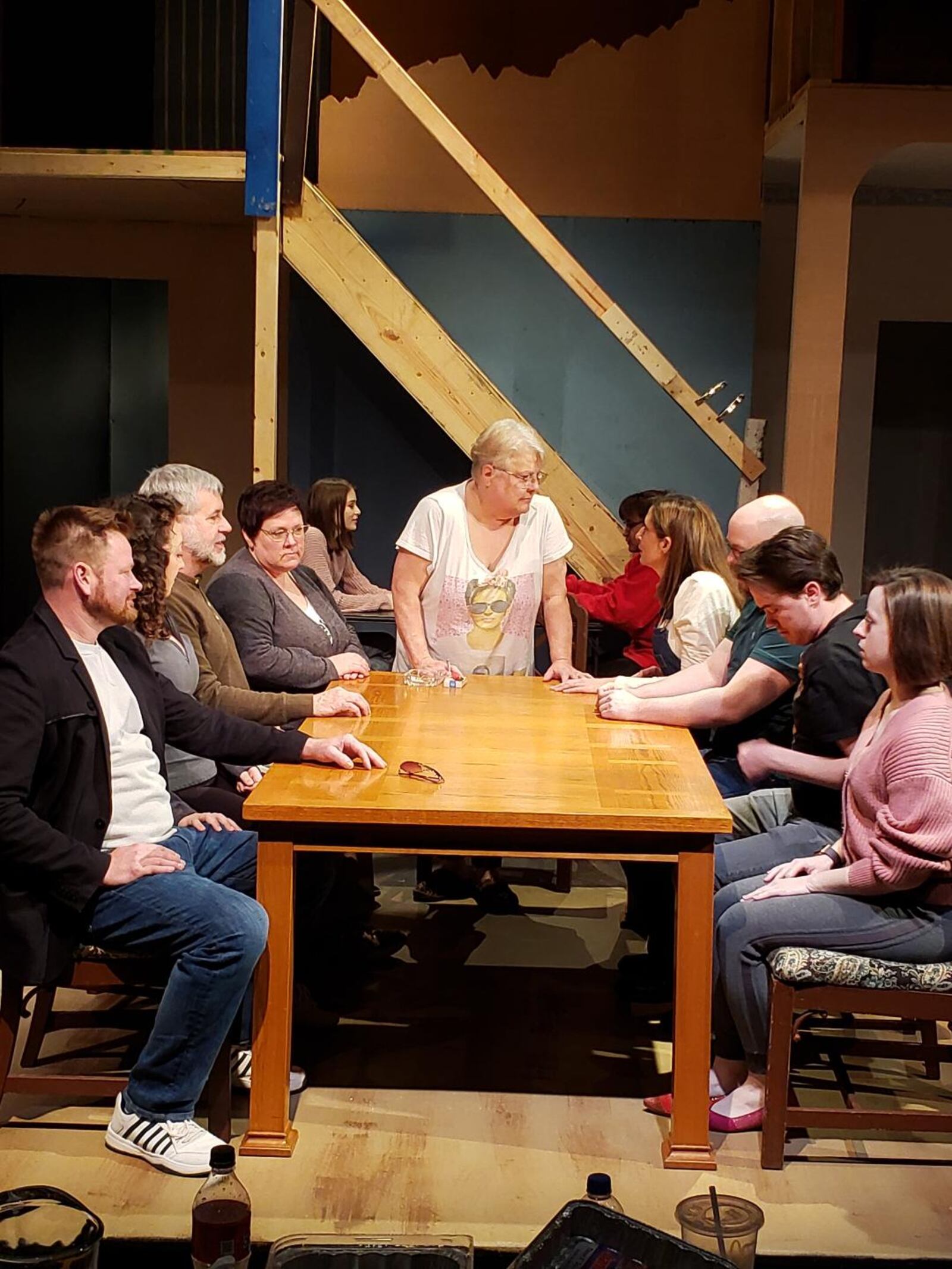 The cast of the Dayton Playhouse's production of "August: Osage County." CONTRIBUTED