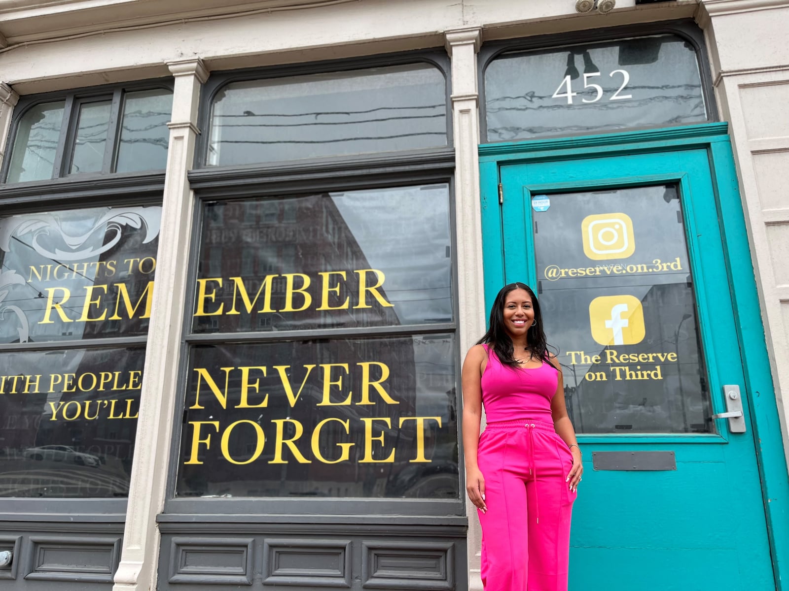 Erin Parrott and her fiancé, Edward Joiner, are opening Reserve on Third at 452 E. Third St. in the Cannery Lofts building. CORNELIUS FROLIK / STAFF