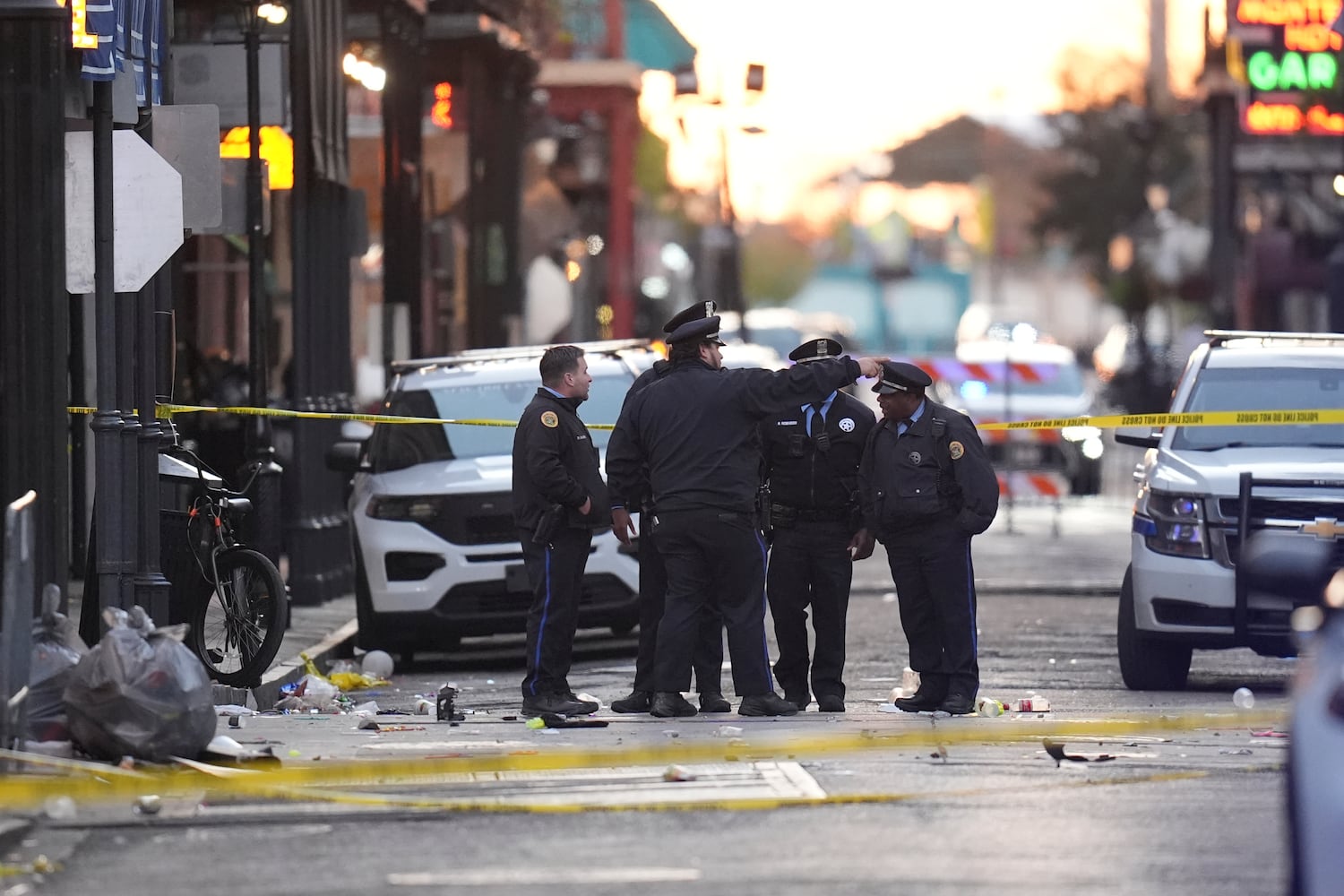 New Orleans Car Into Crowd