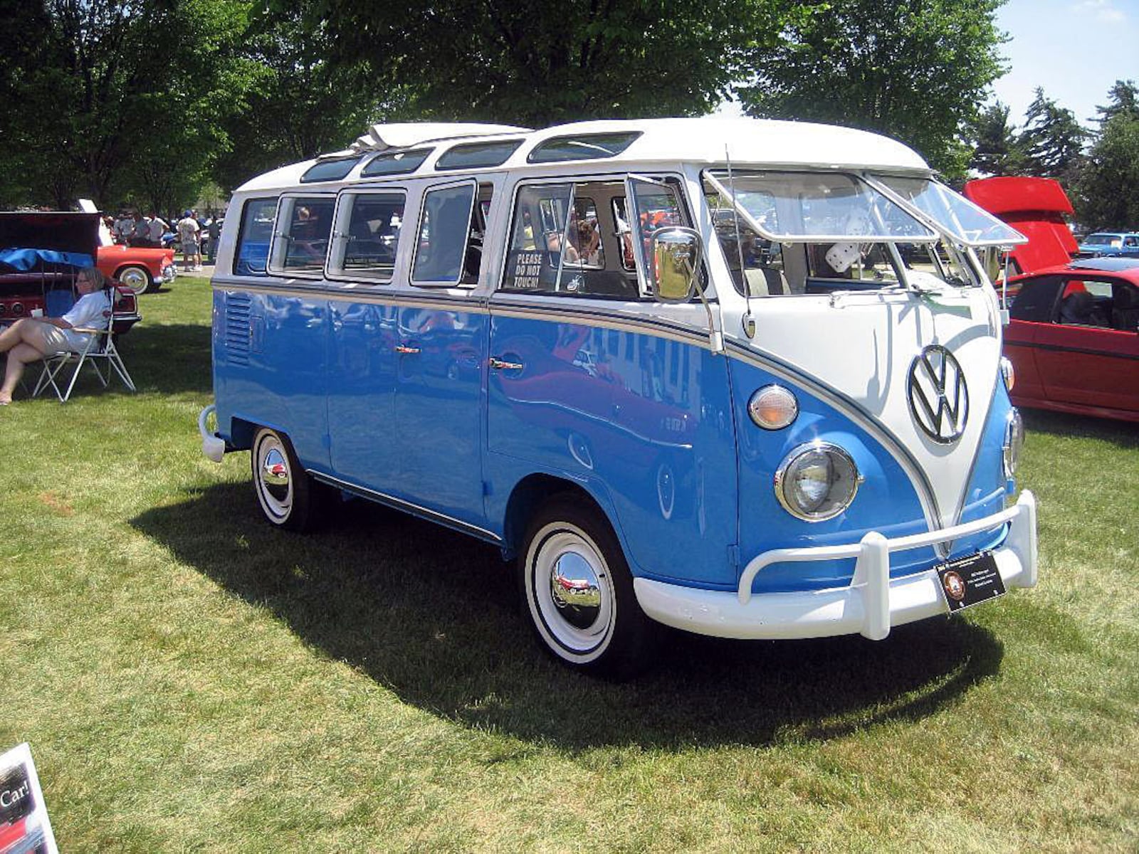 Richard Larabee's unique 21-window 1967 VW Microbus will be shown. Contributed photo