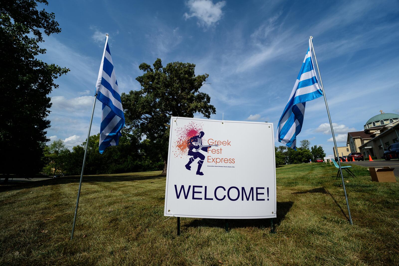 The Dayton Greek Festival will once again be the Greek Fest Express, a drive-thru-only event, this year. TOM GILLIAM/CONTRIBUTING PHOTOGRAPHER