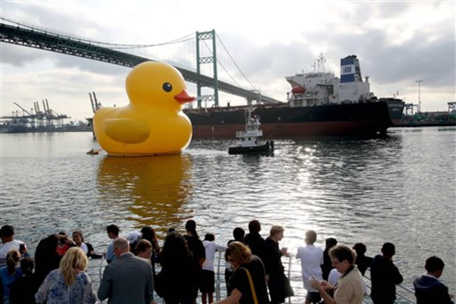 Port of Los Angeles on Wednesday, Aug. 20, 2014