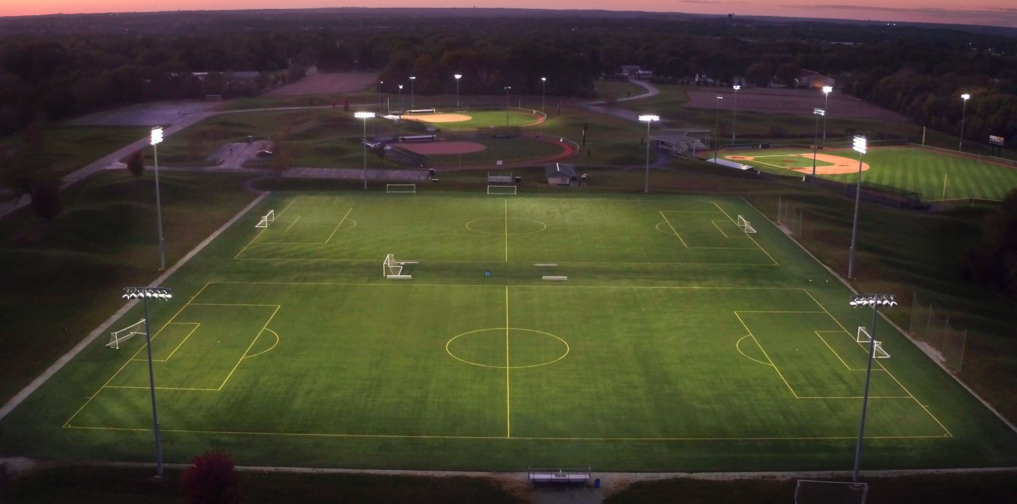 Giant outdoor sports complex in Xenia’s backyard