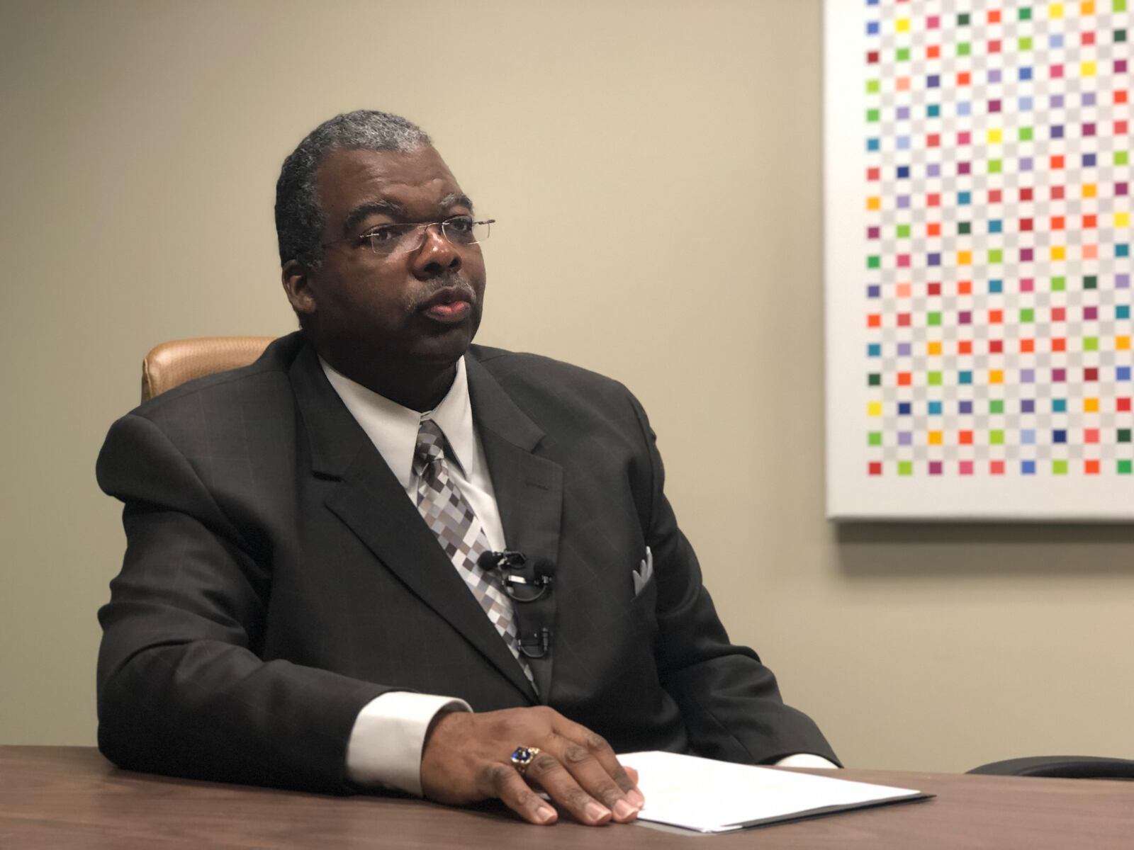 Mike Powell, the director of Dayton's water department. CORNELIUS FROLIK / STAFF