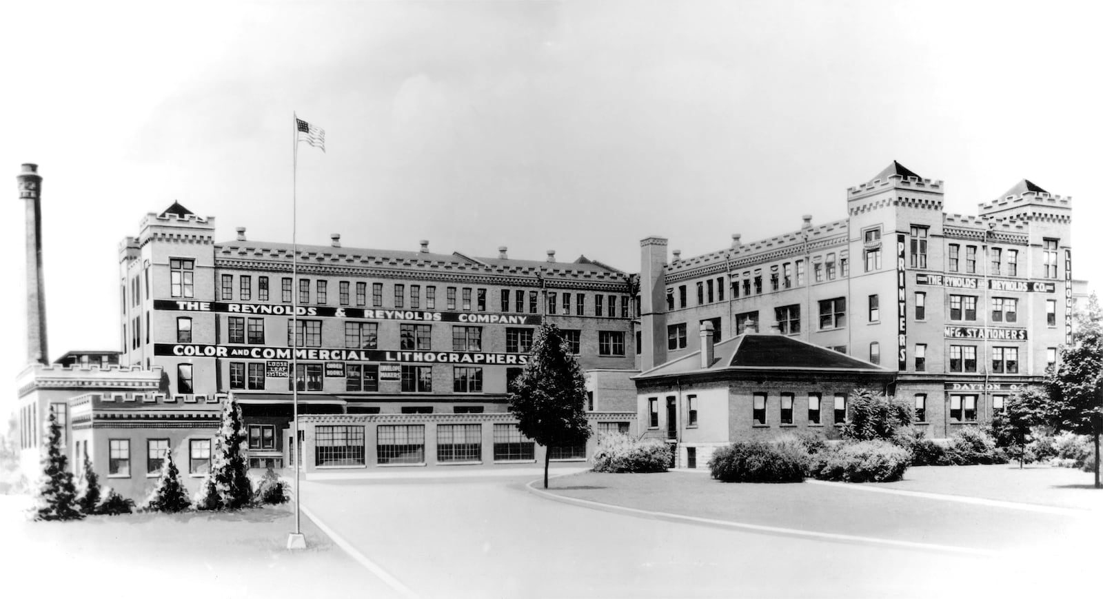 Reynolds and Reynolds moved to Washington and Germantown streets in 1898. It occupied that building for more than 100 years. PHOTO: REYNOLDS AND REYNOLDS