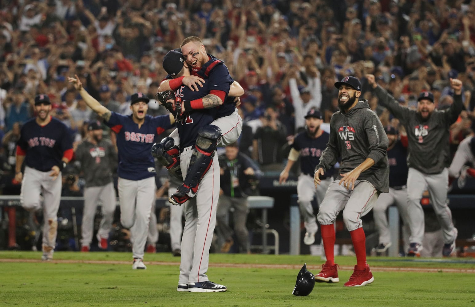 Photos: Red Sox top Dodgers in Game 5 to win 2018 World Series