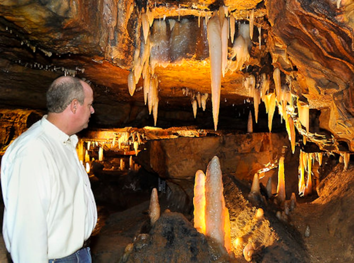 New Ohio Caverns section