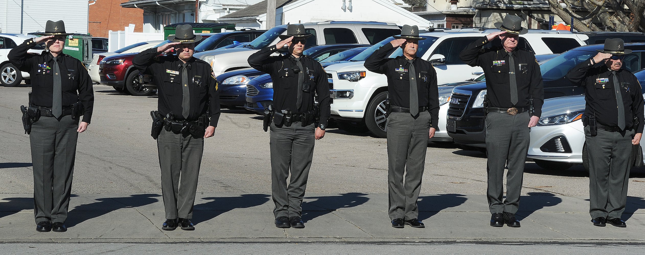 Sheriff Fischer Salute