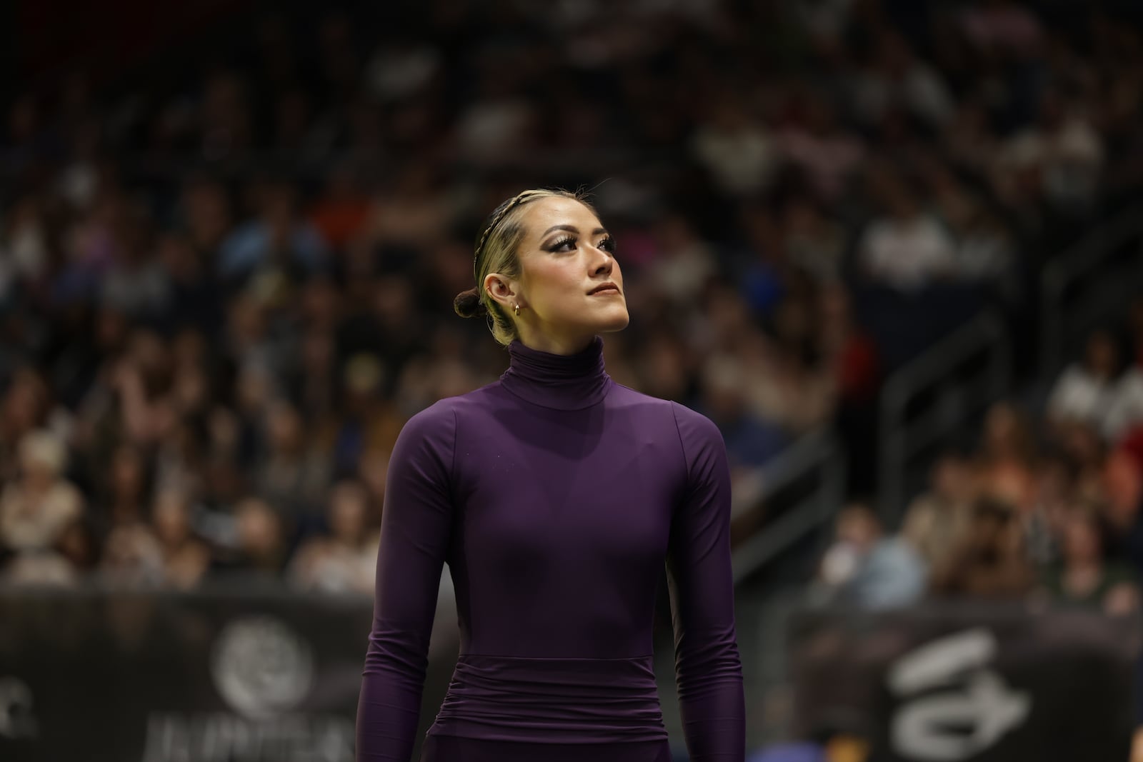 Onyx, a color guard team from Dayton, performs in the WGI World Championships, which were held from Thursday, April 11, to Saturday, April 13, 2024 at various sites throughout Southwest Ohio, including University of Dayton Arena, Dayton Convention Center, the Nutter Center at Wright State University, Cintas Center in Cincinnati and Truist Arena at Northern Kentucky University.