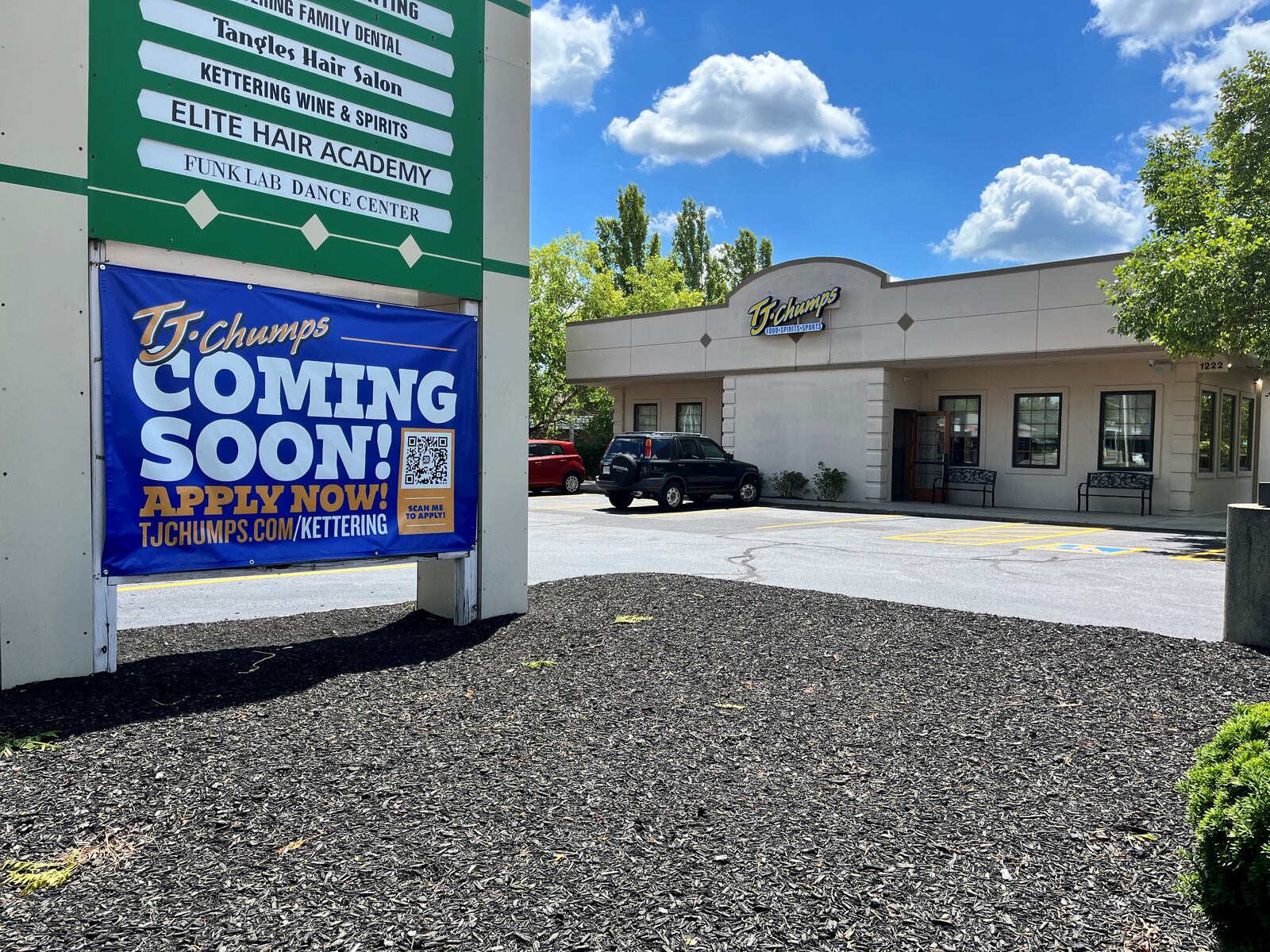 TJ Chumps is officially opening its fifth location in the Dayton area on Monday, Aug. 7 at 11 a.m. The restaurant is located at 1222 E. Stroop Road in Kettering. NATALIE JONES/STAFF