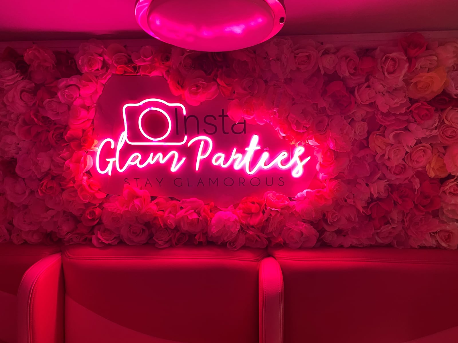 InstaGlam Parties, a new children’s spa and craft party bus service, is making its way around the Dayton region to create unforgettable birthday experiences (CONTRIBUTED PHOTO).