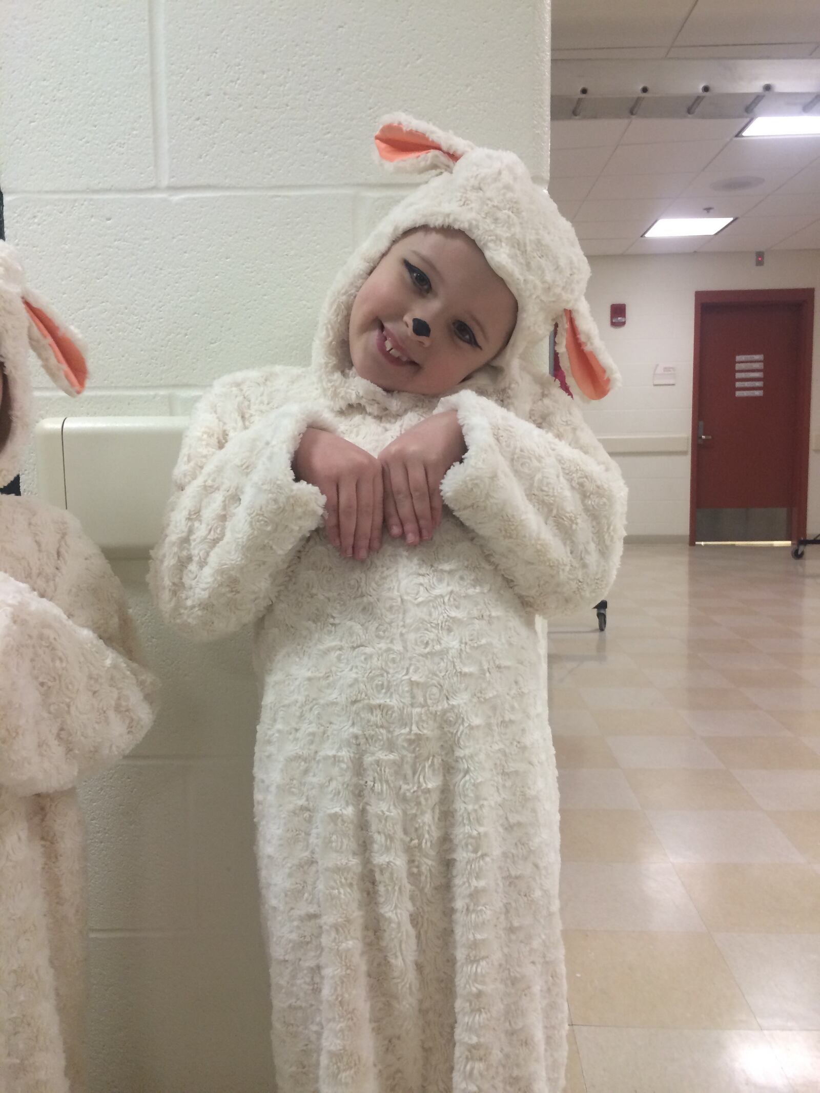 Mollie Juniewicz in her role as a lamb in the Nutcracker in 2013. CONTRIBUTED