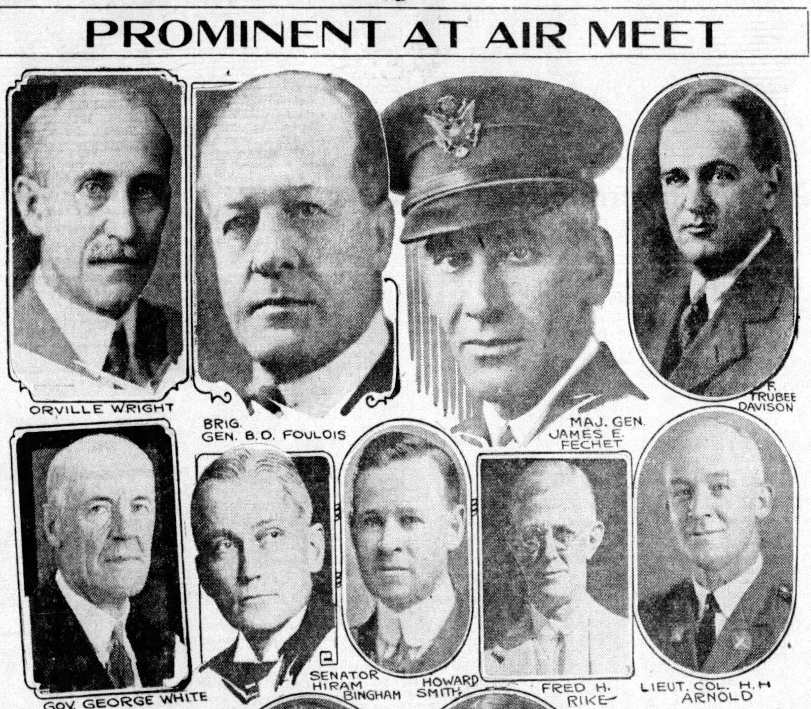 May 10, 1931: "Home of Aviation" is ready for greatest air show. DAYTON DAILY NEWS ARCHIVES