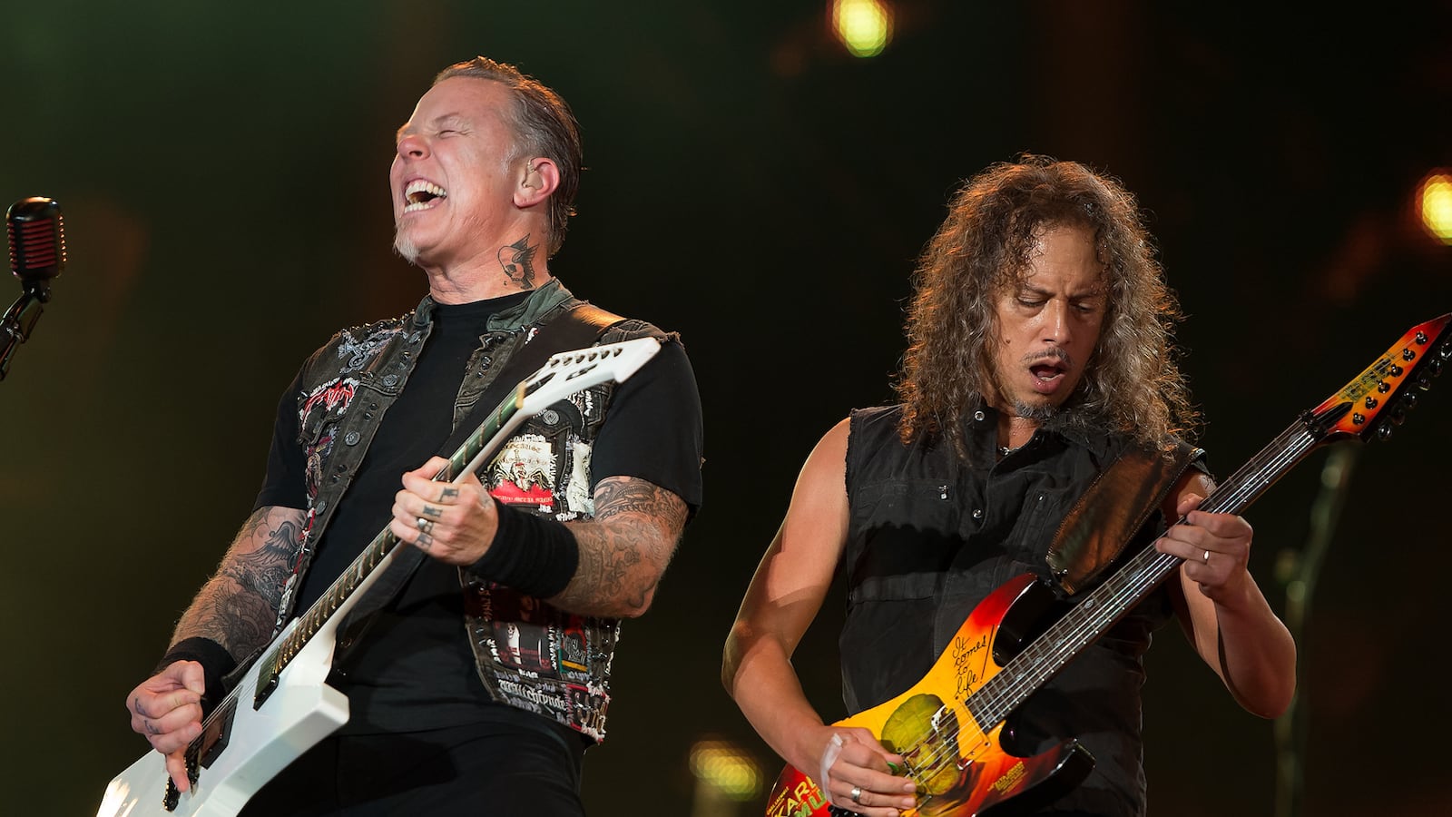 Metallica will star in a drive-in concert at participating drive-in theaters on Aug. 29, 2020. AP PHOTO