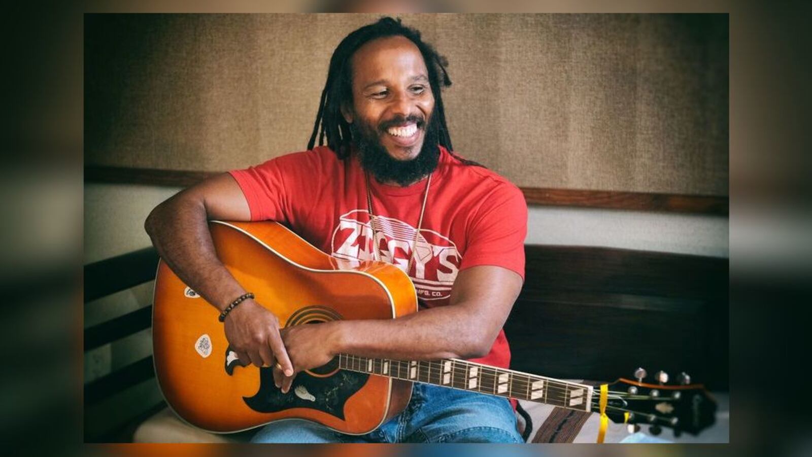 Eight-time Grammy Award winner Ziggy Marley, currently on the road doing a tribute to his legendary late father, Bob Marley, performs at Rose Music Center in Huber Heights on Saturday, Aug. 13. 