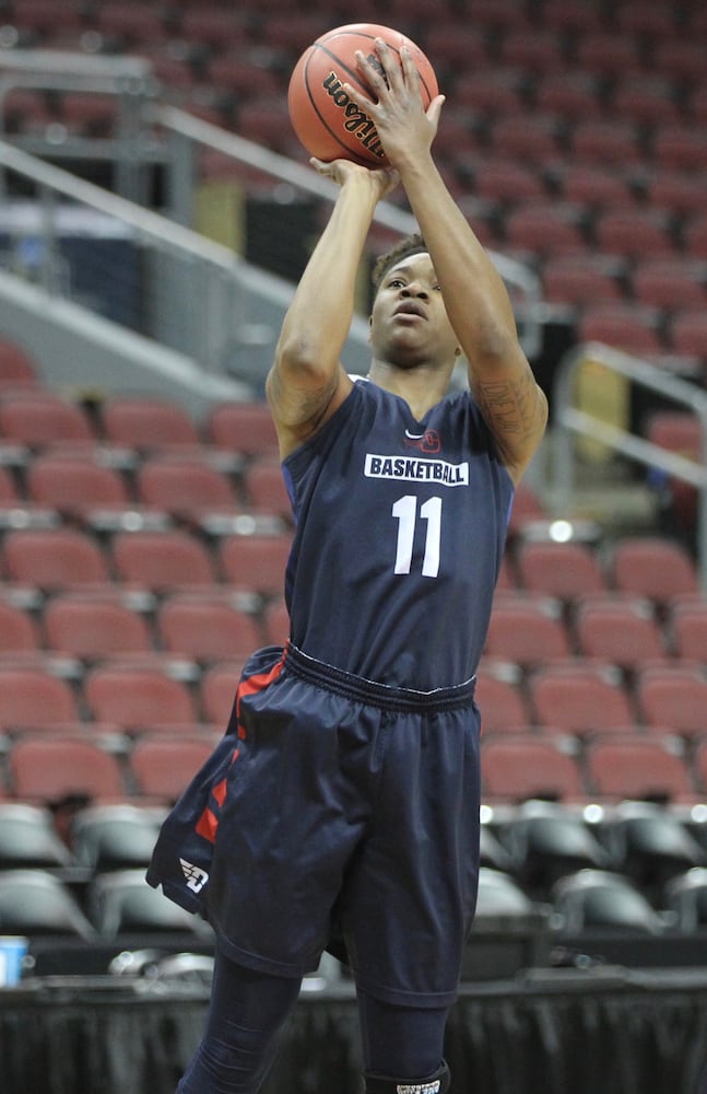 Photos: Dayton Flyers practice in Louisville