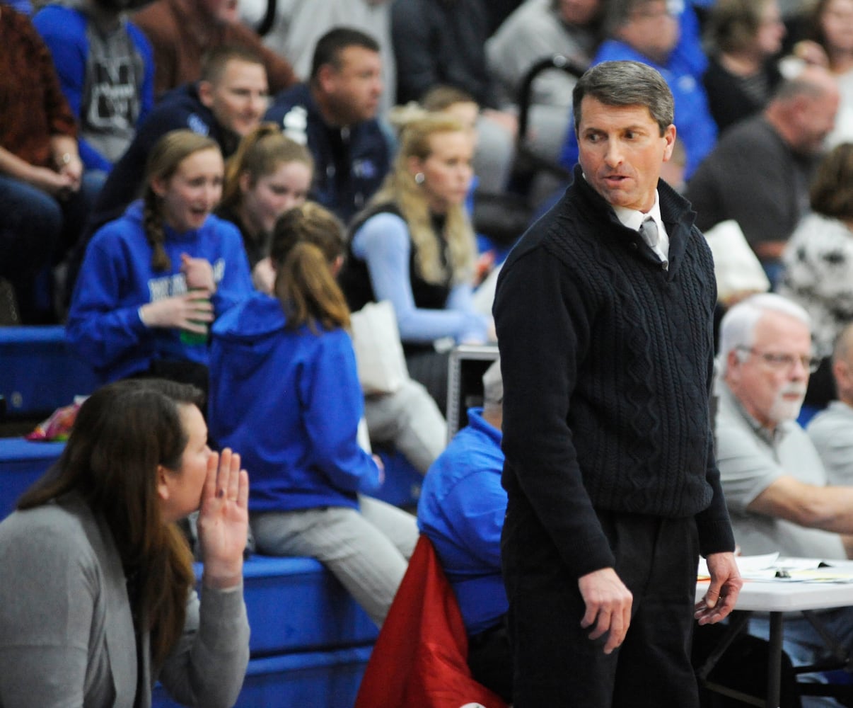 PHOTOS: Franklin Monroe vs. Troy Christian girls basketball