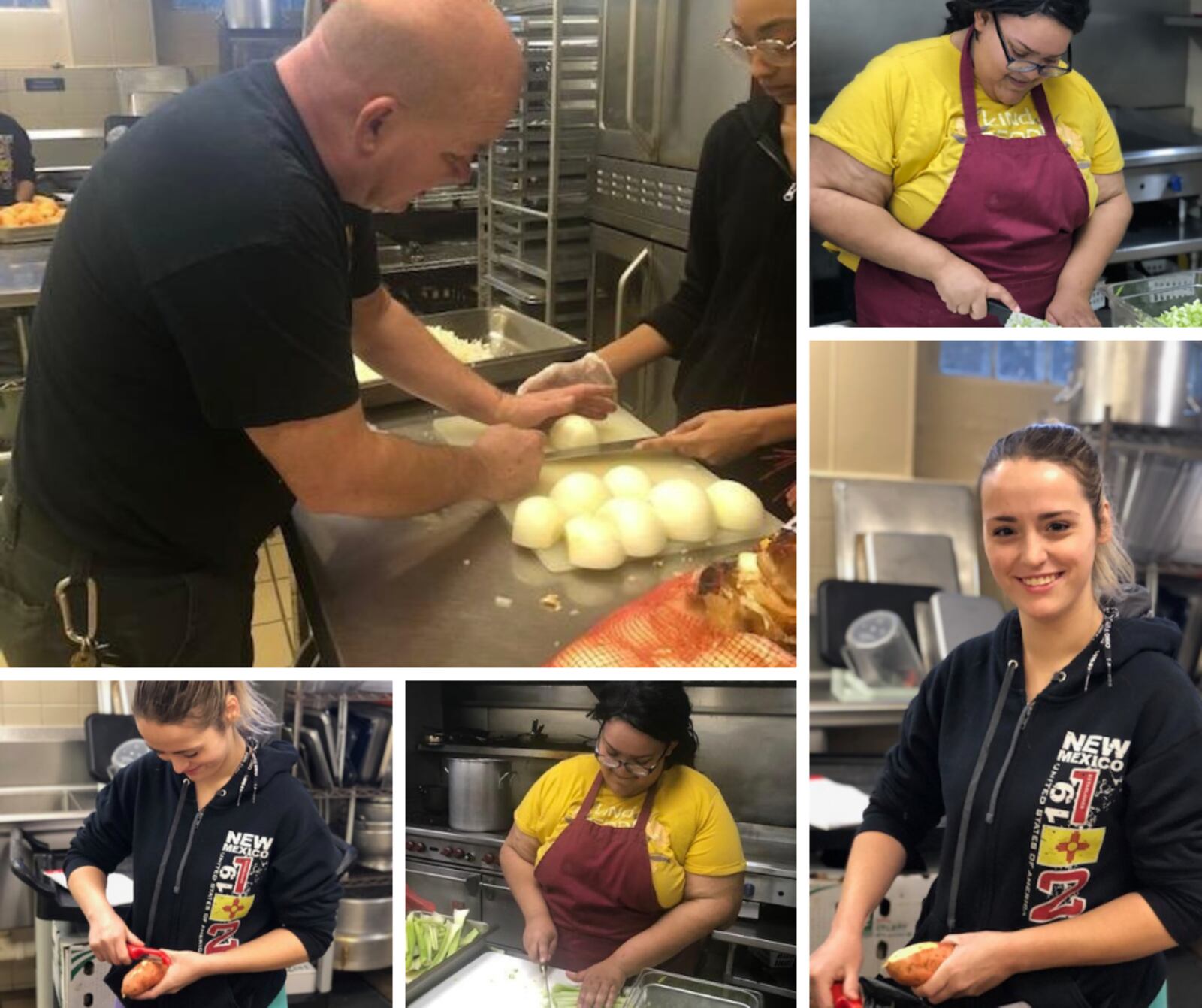 Students in the MVCTC Aspire program take part in culinary operations classes. CONTRIBUTED