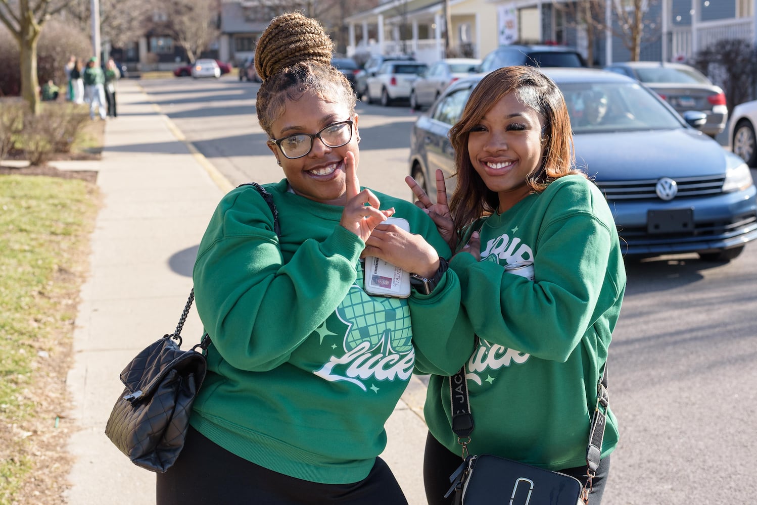 PHOTOS: Early St. Patrick's Day celebration on UD campus