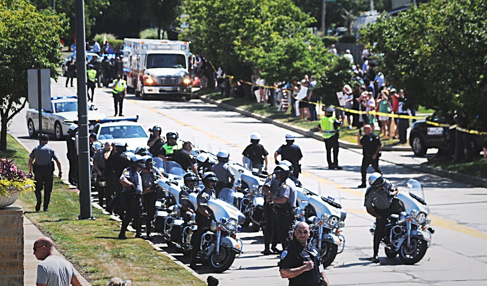 PHOTOS: Scenes of President Trump’s visit to Dayton