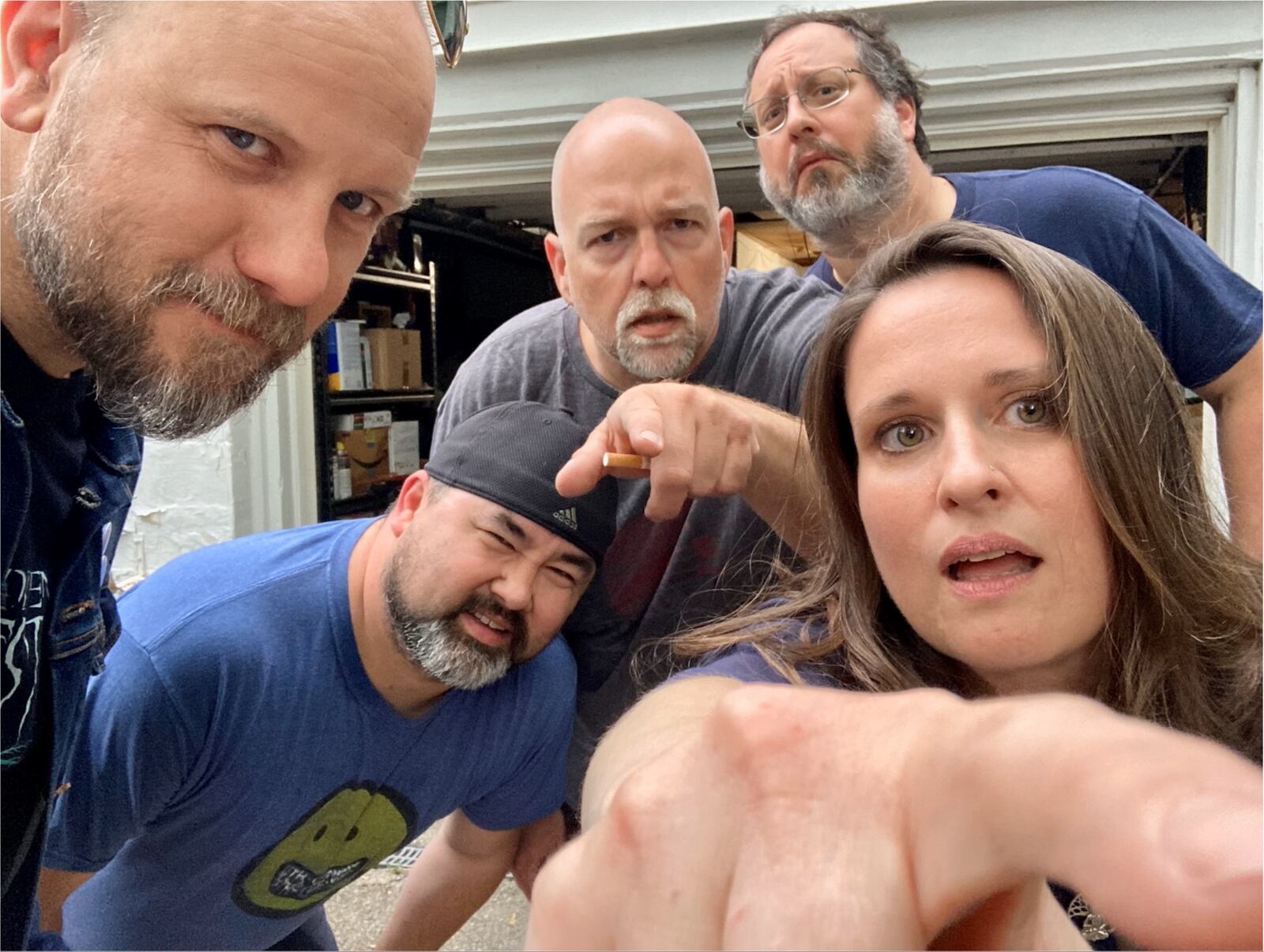 Sadbox, (left to right) Eli Alban, Raymond Owens, Ryan Goudy, Paul Levy and Rachele Alban, makes its second appearance at Sideshow 16 at Yellow Cab Tavern in Dayton on Friday and Saturday, May 19 and 20.