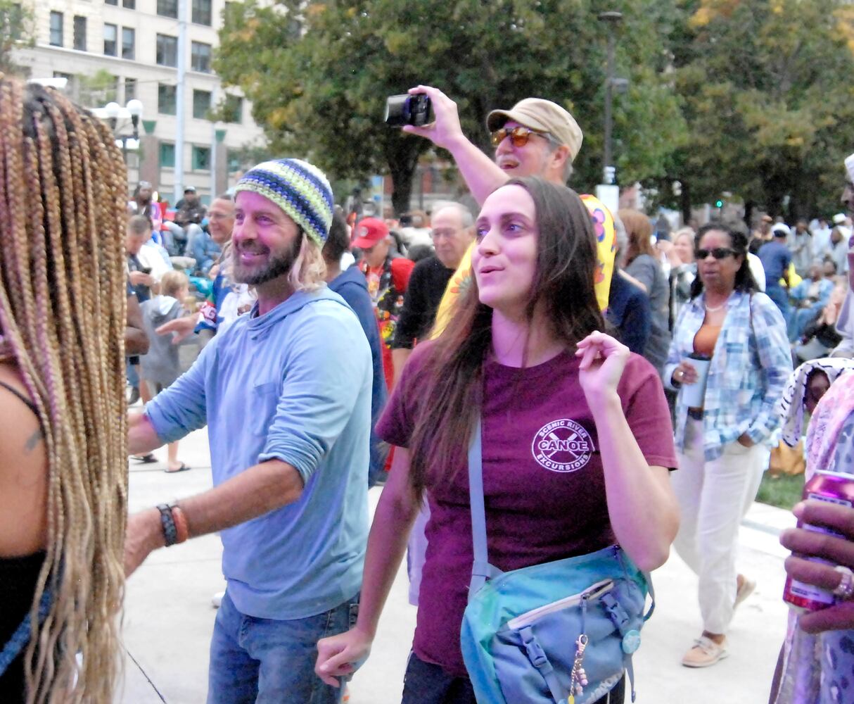 Did we spot you at the Dayton Funk All-Stars concert?