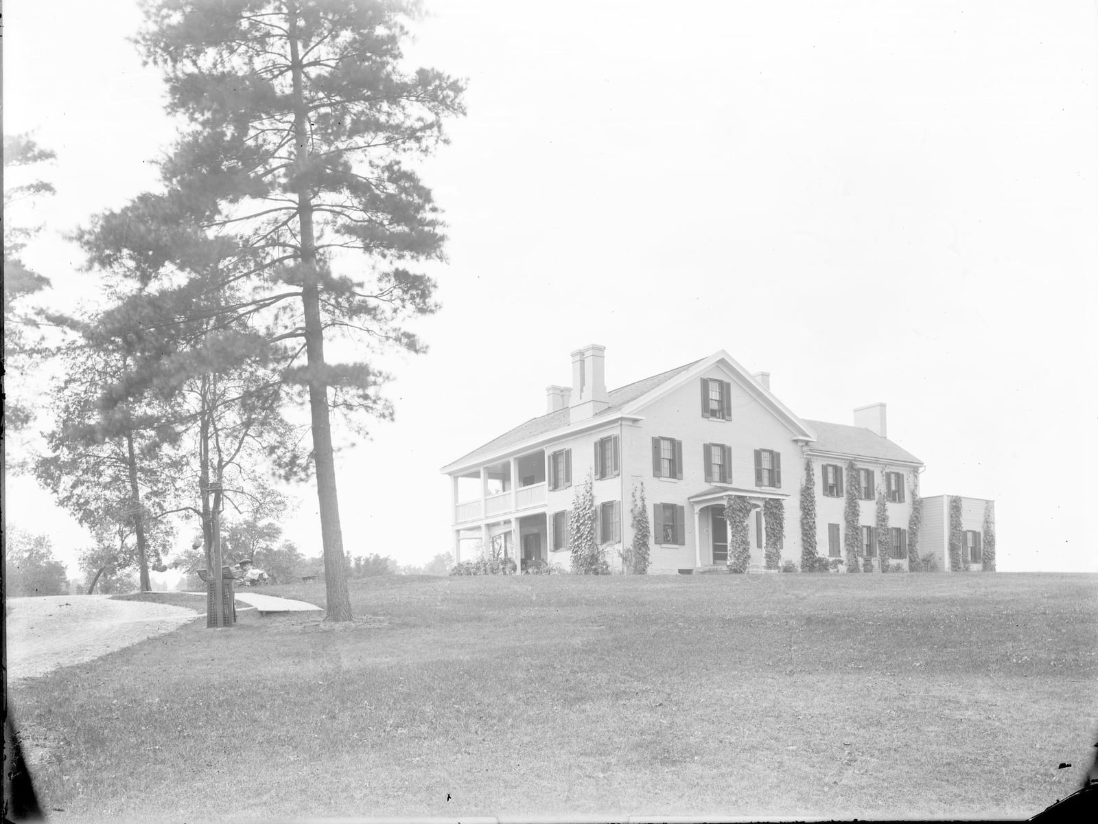 Days gone by at the Patterson Homestead. Photo courtesy of Dayton History