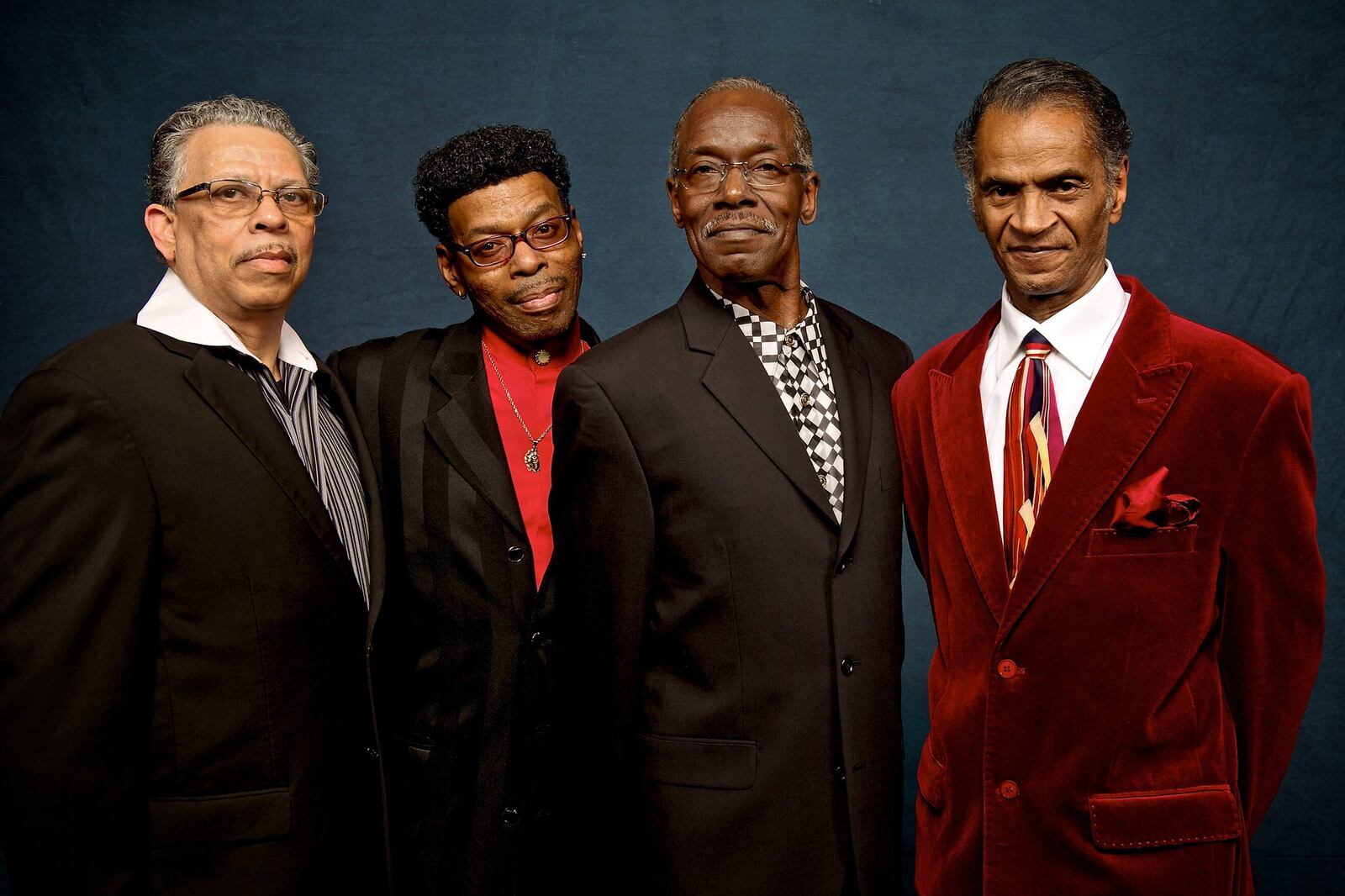 (From left) James Diamond Williams (drums), Billy Beck (keyboards), Clarence Chet Willis (lead guitarist) and Robert Kuumba Jones (percussion) are all original members of The Ohio Players who are back together again, playing their former hits and writing new songs. CONTRIBUTED