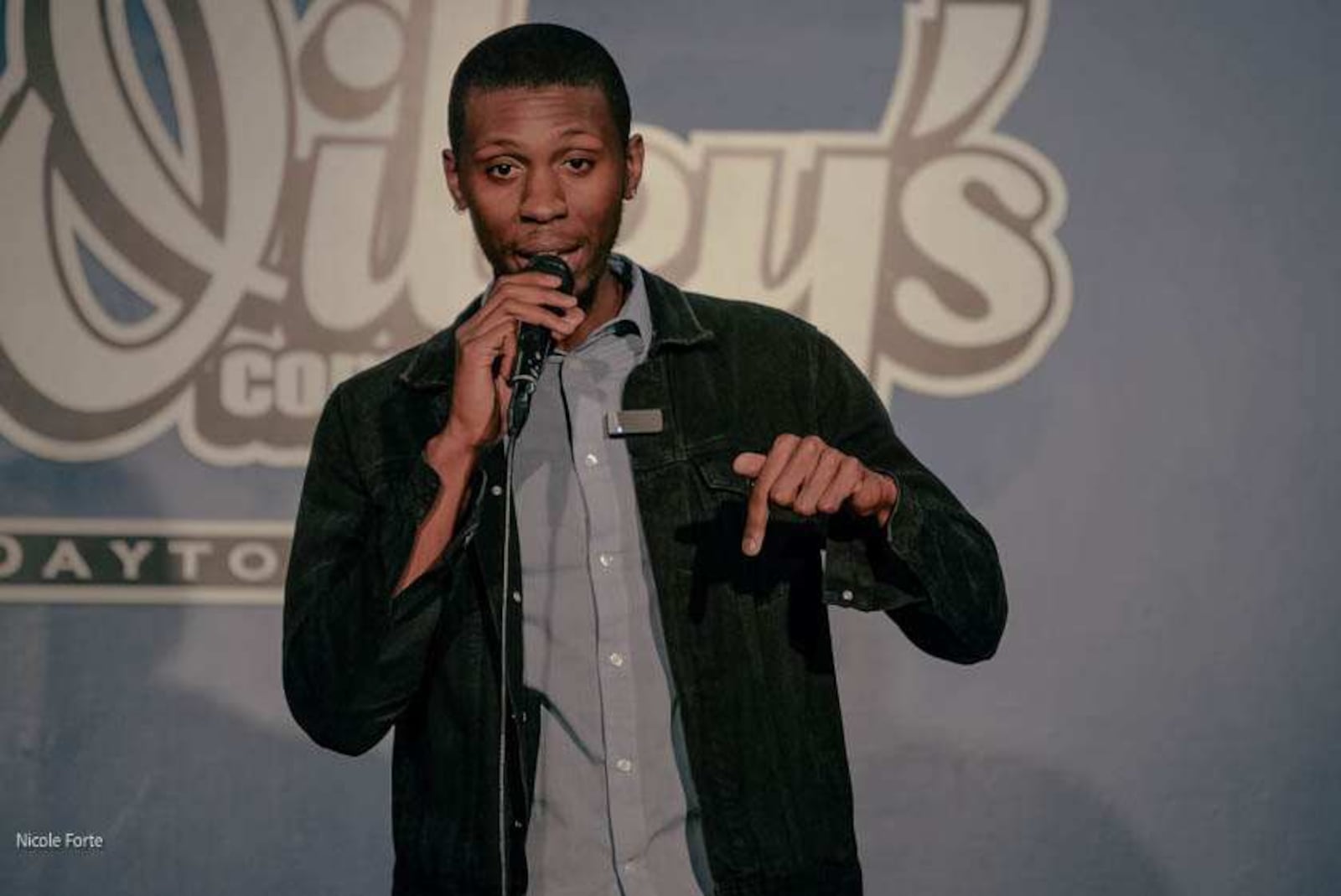 Dionte Allen performs at Wiley's Comedy Club. CONTRIBUTED PHOTO