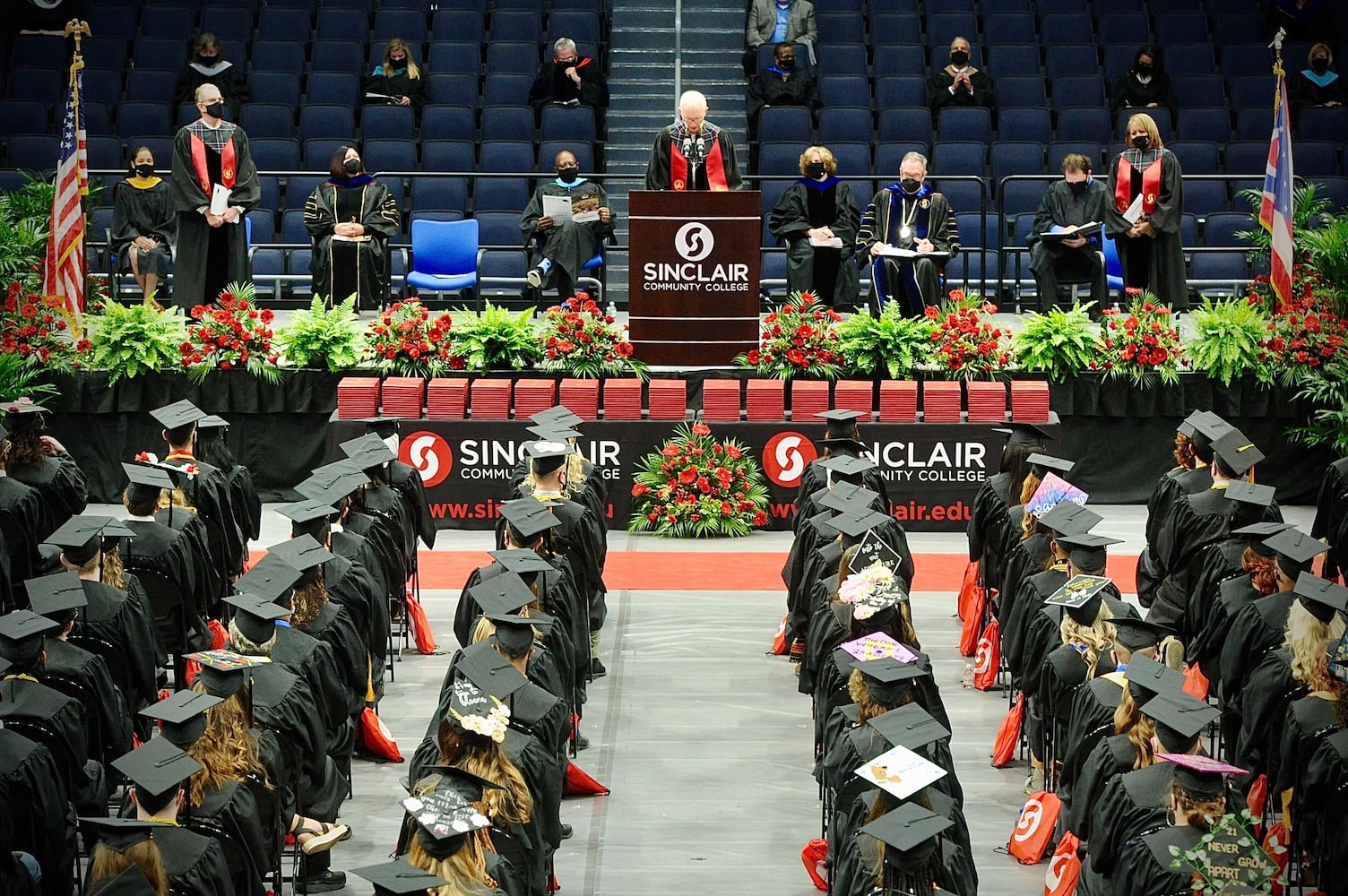 2021 Sinclair Community College graduation