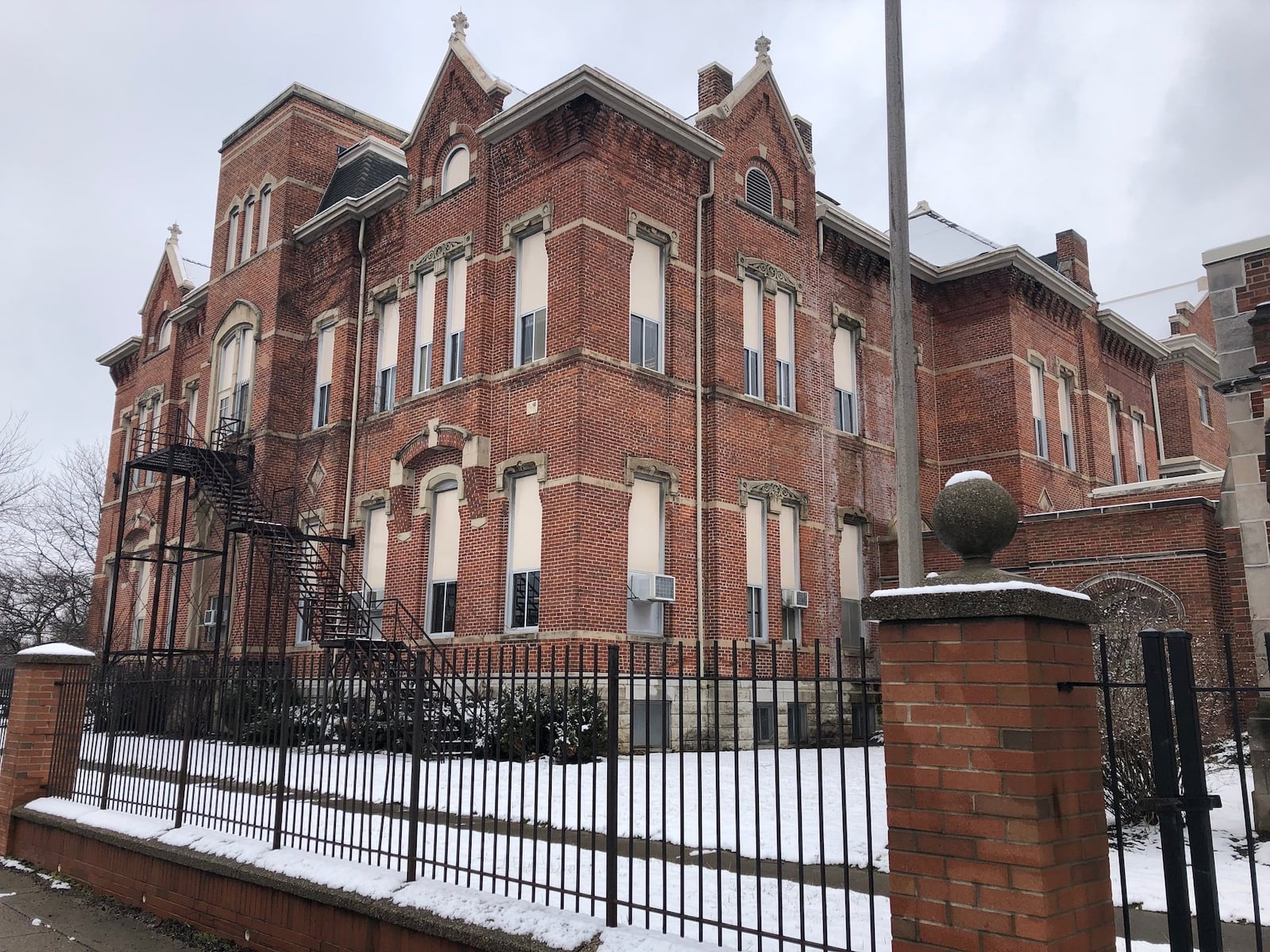 Dayton Public Schools is selling the Longfellow school property at 245 Salem Ave. to an investment group, G.F. Bailey, that hopes to redevelop the site. JEREMY P. KELLEY / STAFF