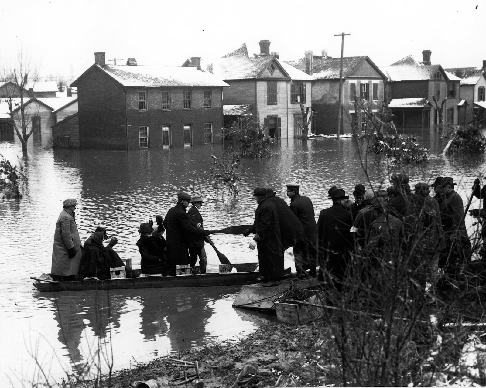 Photos from the 1913 flood in Dayton are among about 3 million items in a collection Dayton History will house at the former Neil’s Heritage House in Kettering as part of an estimated $4 million renovation to serve as the organization’s archives hub. CONTRIBUTED/DAYTON HISTORY