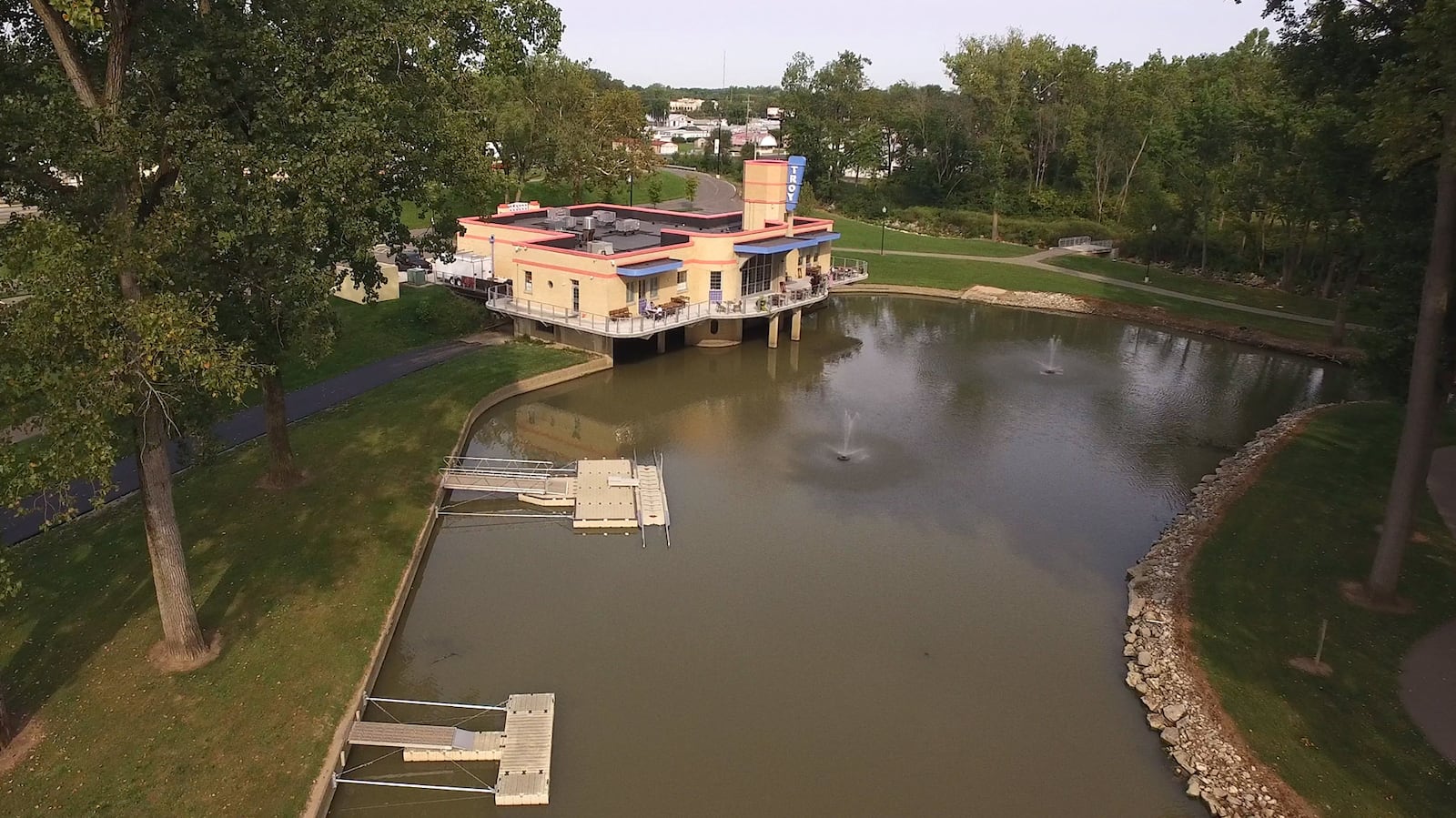 Treasure Island Park in Troy, Ohio.   TY GREENLEES / STAFF