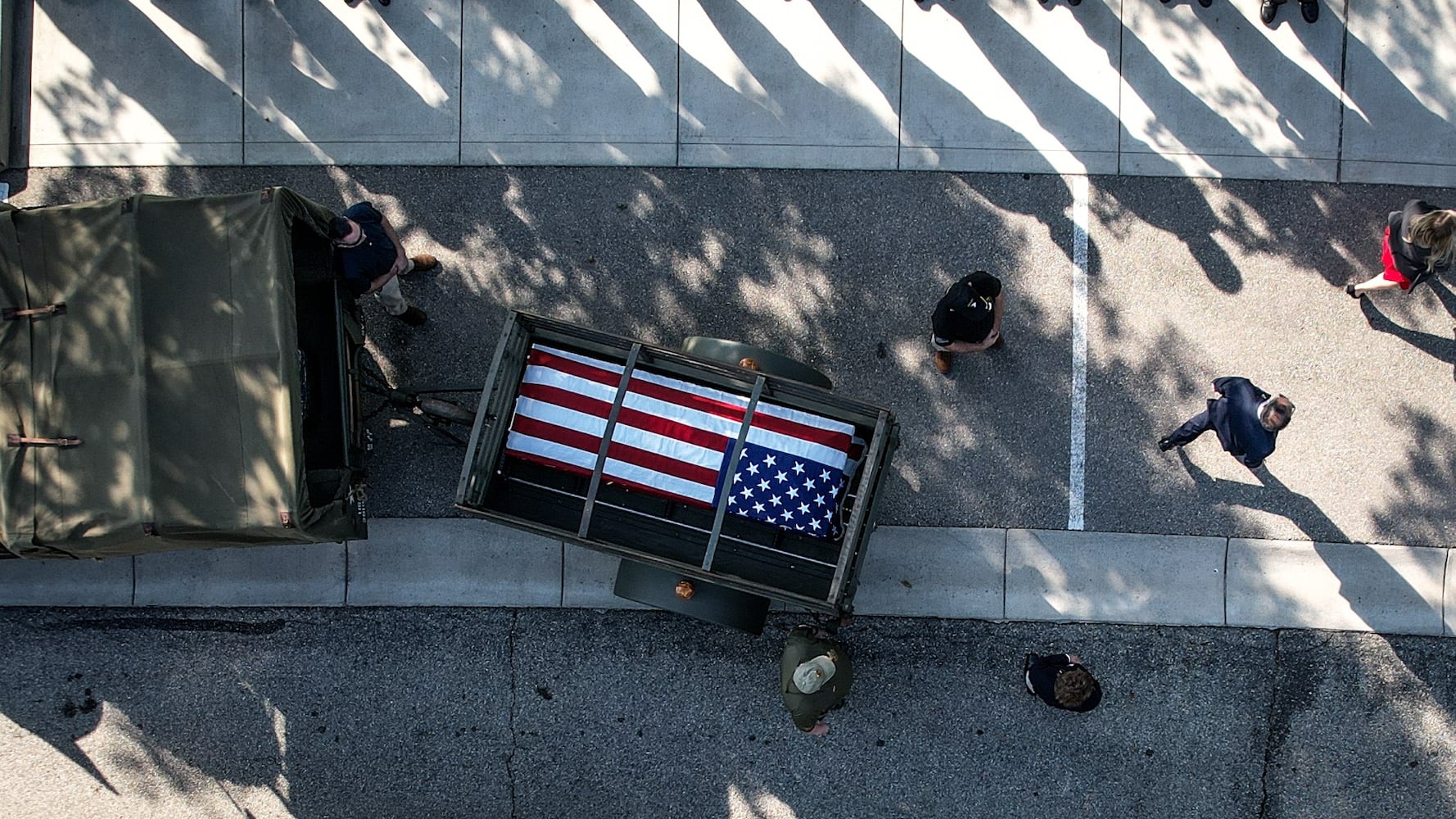 James "Pee Wee" memorial service at Dayton National Cemetery