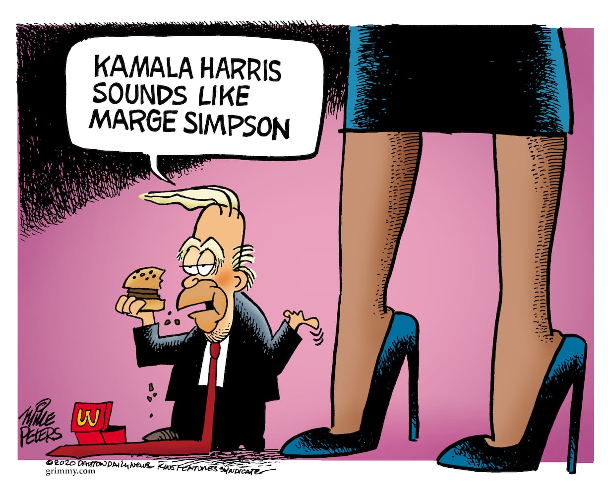 Week in cartoons: Kamala Harris, college football and more