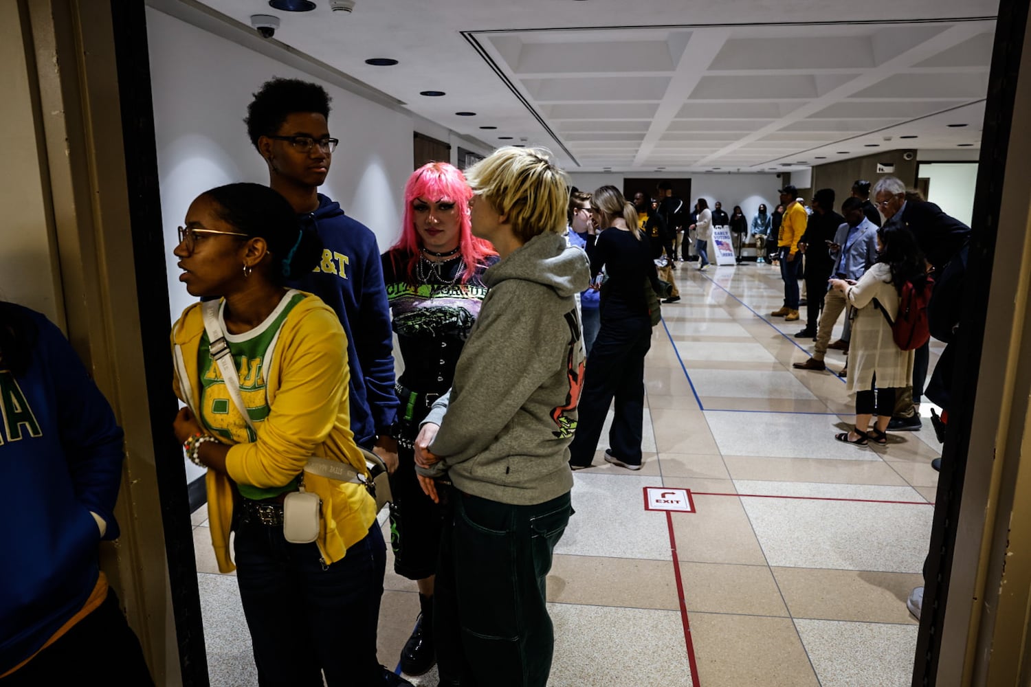 Dayton Teen Voting March