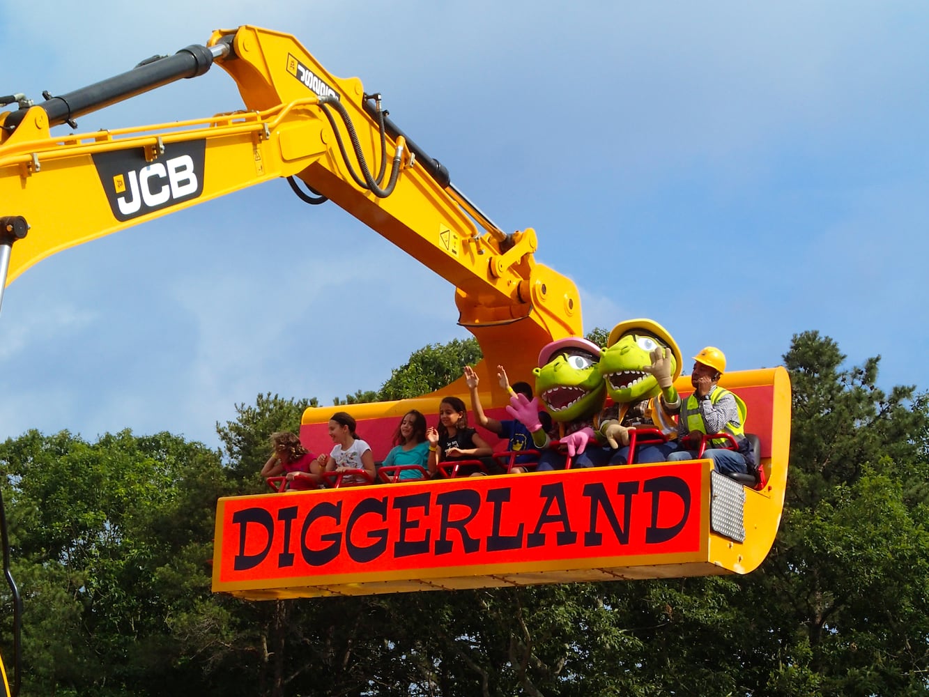 Diggerland is a theme park in New Jersey.