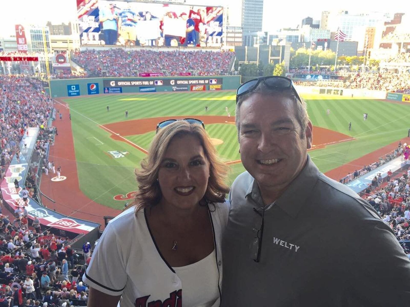 Ohio Lt. Gov. Mary Taylor and her husband Don Taylor.