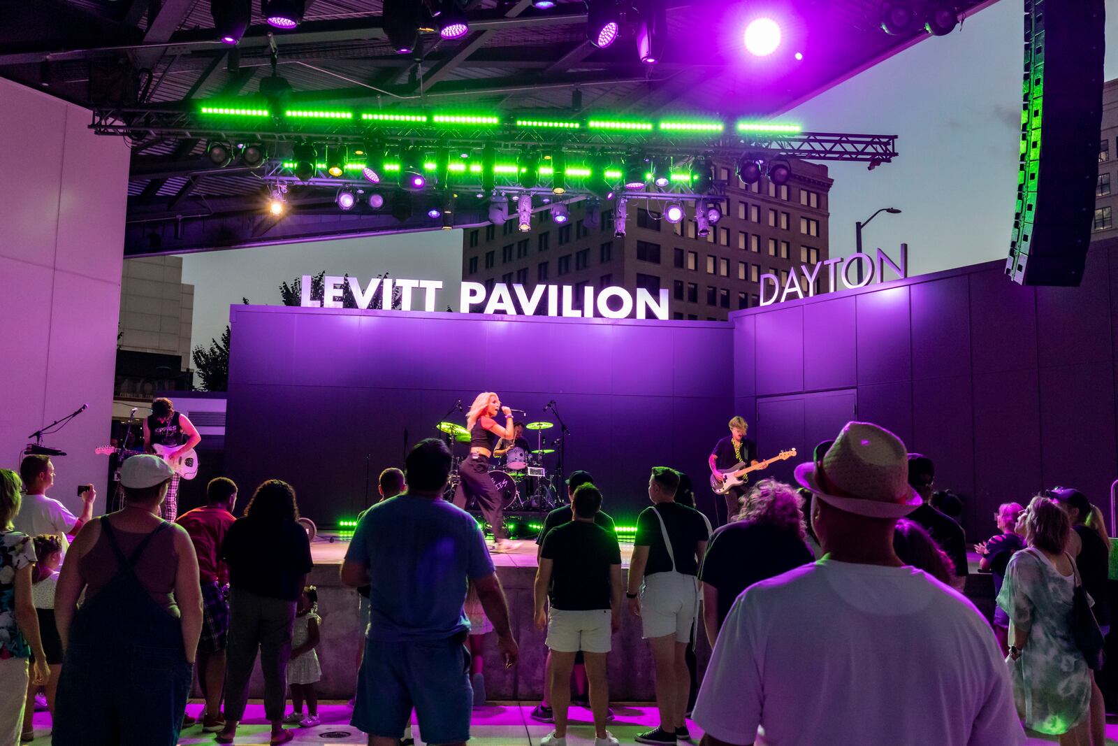 A performance at the Levitt Pavilion in downtown Dayton. (CREDIT: Andy Snow)